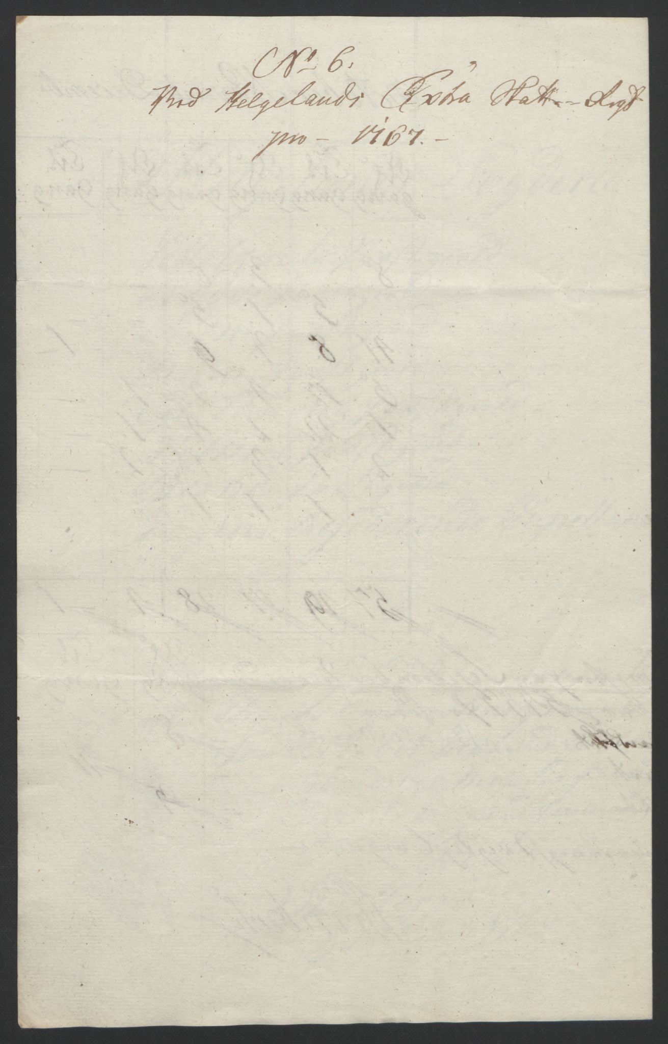 Rentekammeret inntil 1814, Reviderte regnskaper, Fogderegnskap, RA/EA-4092/R65/L4573: Ekstraskatten Helgeland, 1762-1772, p. 164