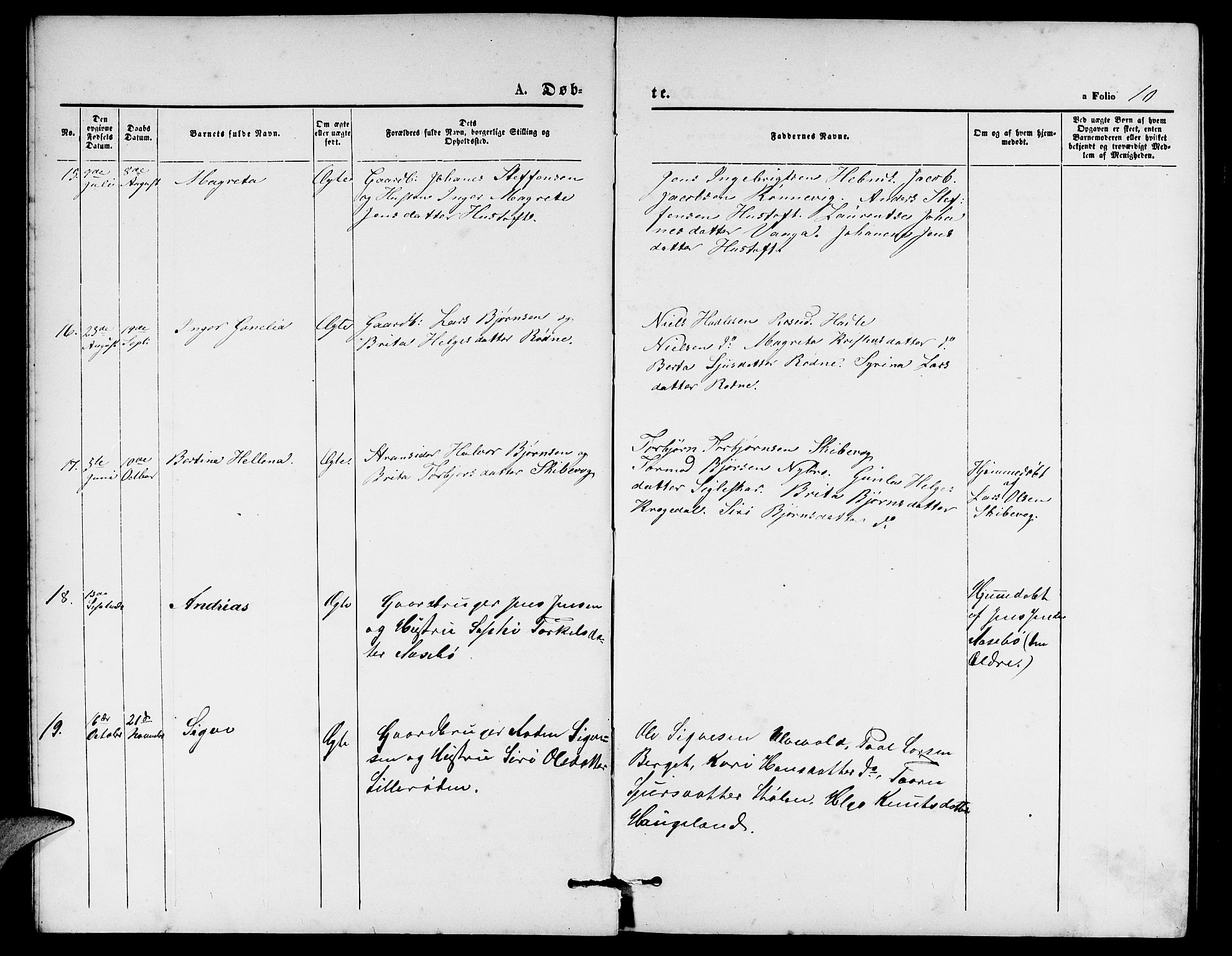 Vikedal sokneprestkontor, SAST/A-101840/01/V: Parish register (copy) no. B 4, 1868-1890, p. 10