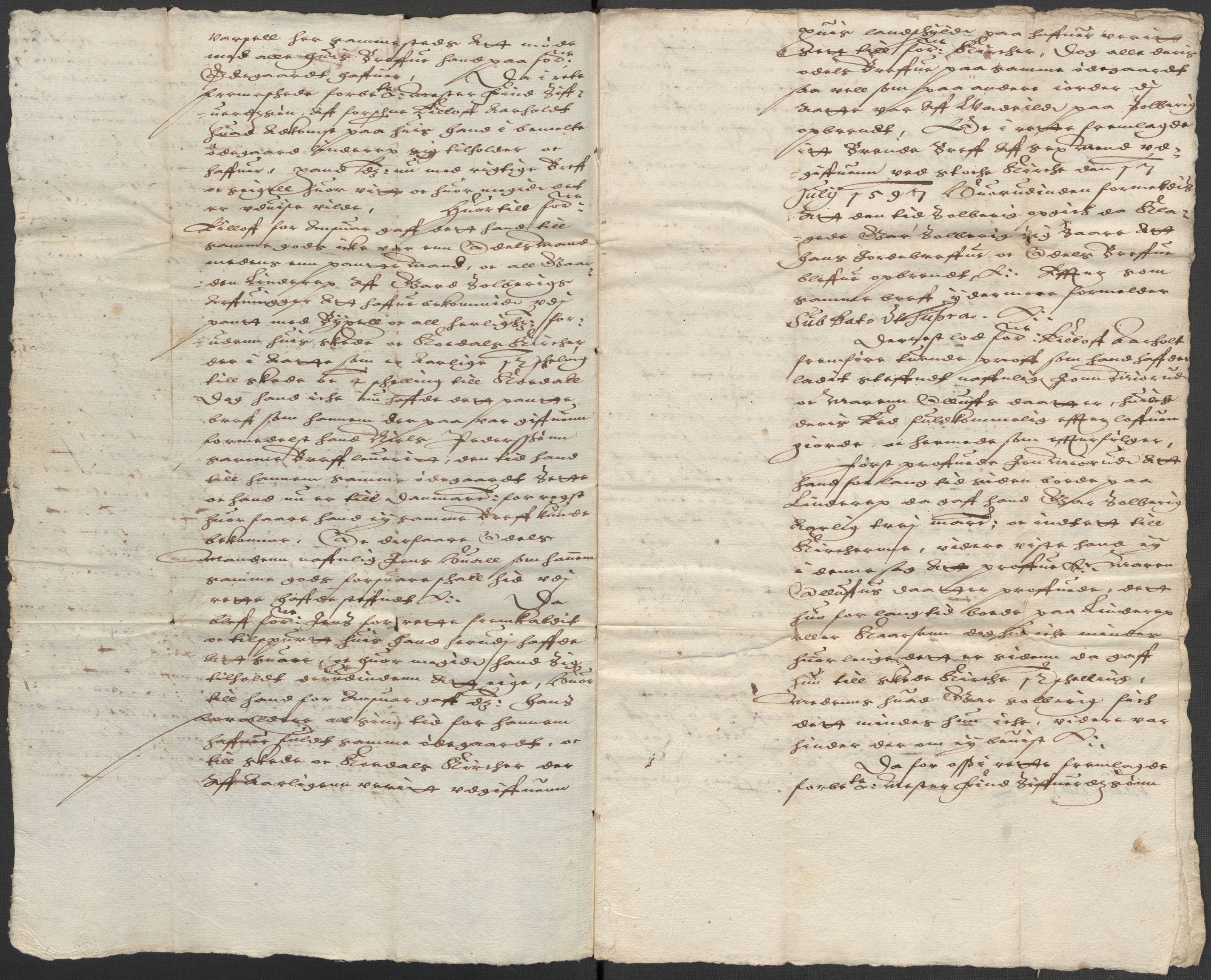 Riksarkivets diplomsamling, AV/RA-EA-5965/F15/L0021: Prestearkiv - Vestfold, 1573-1858, p. 206