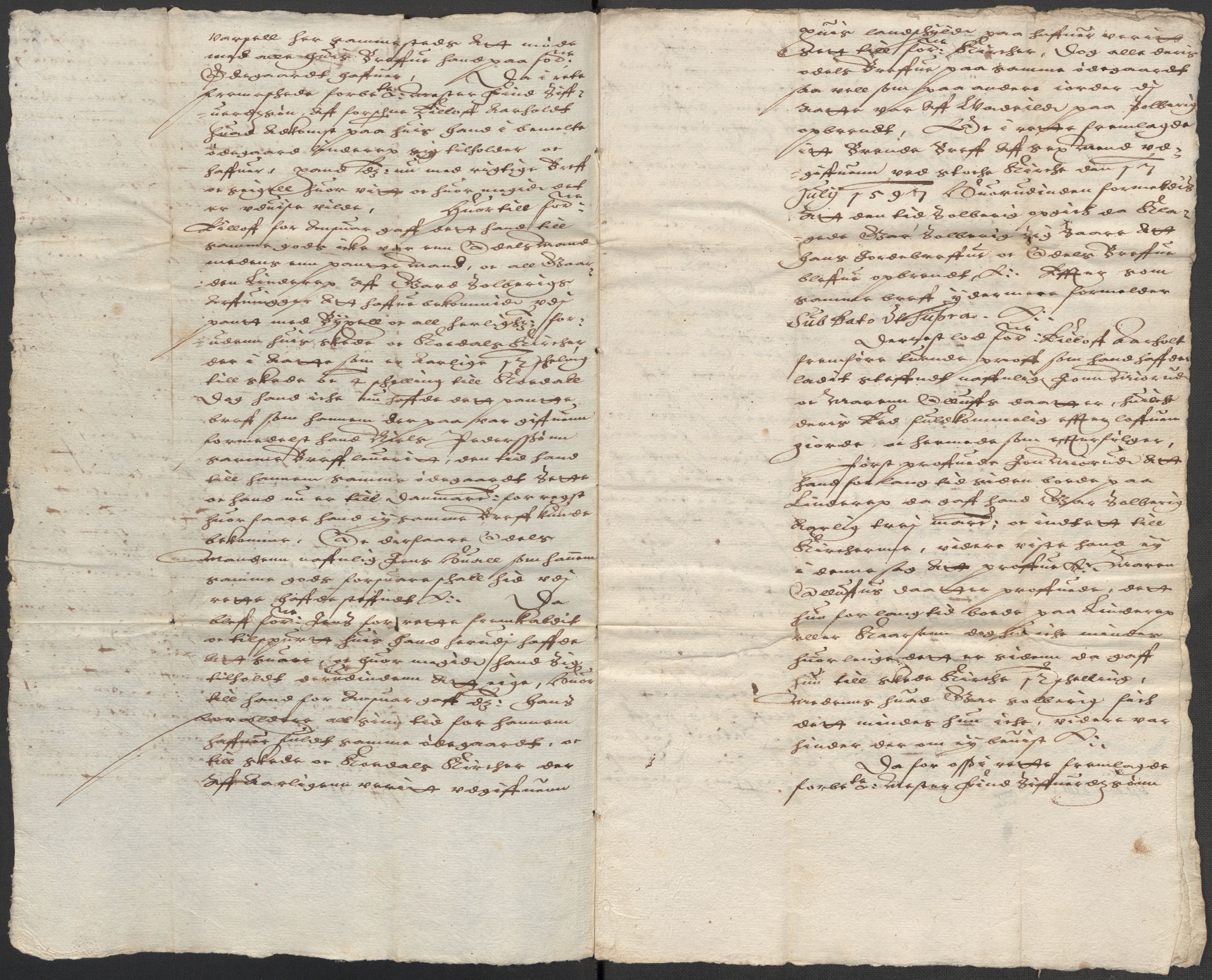 Riksarkivets diplomsamling, RA/EA-5965/F15/L0021: Prestearkiv - Vestfold, 1573-1858, p. 206