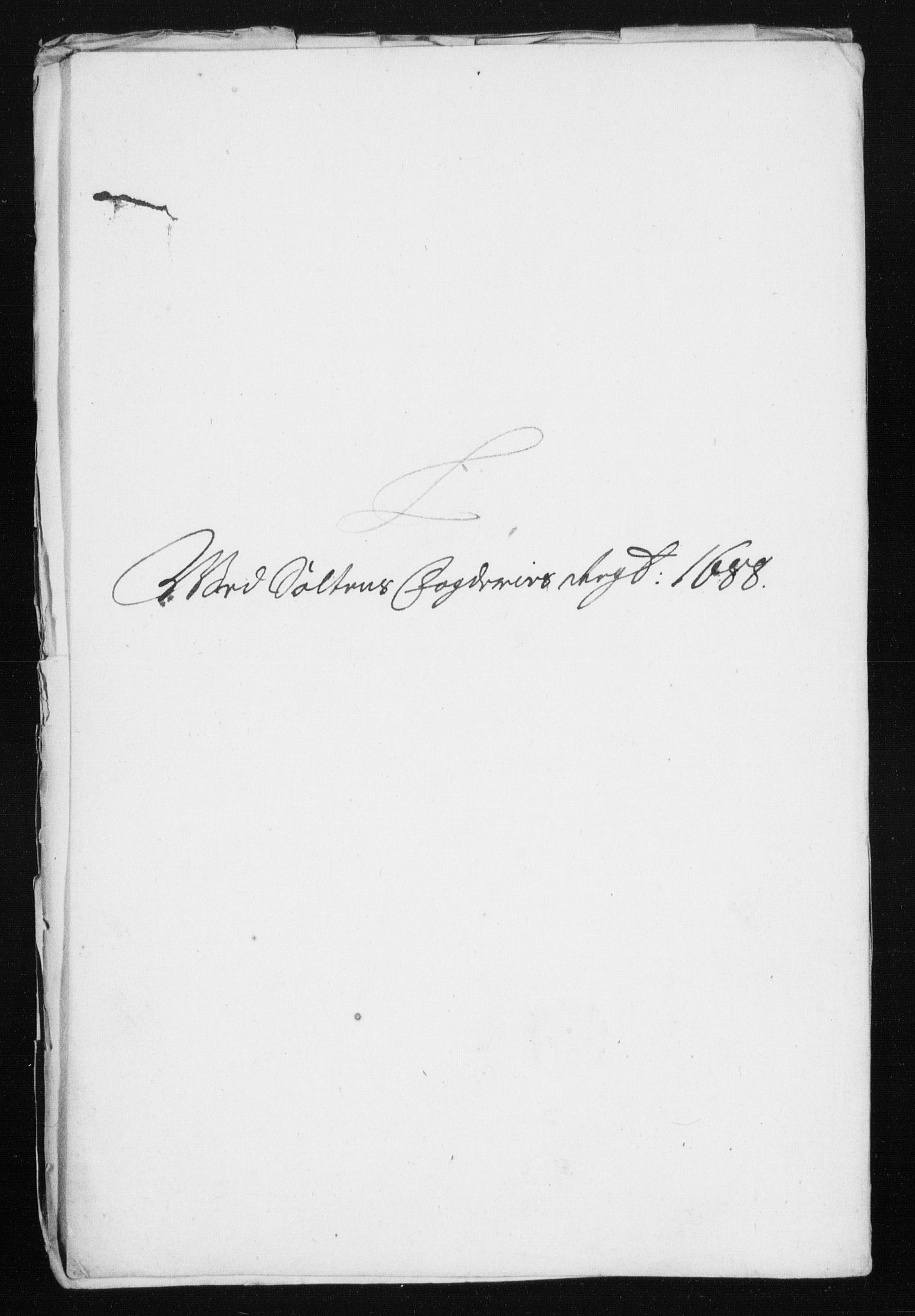 Rentekammeret inntil 1814, Reviderte regnskaper, Stiftamtstueregnskaper, Trondheim stiftamt og Nordland amt, AV/RA-EA-6044/R/Rh/L0011: Nordland amt, 1688