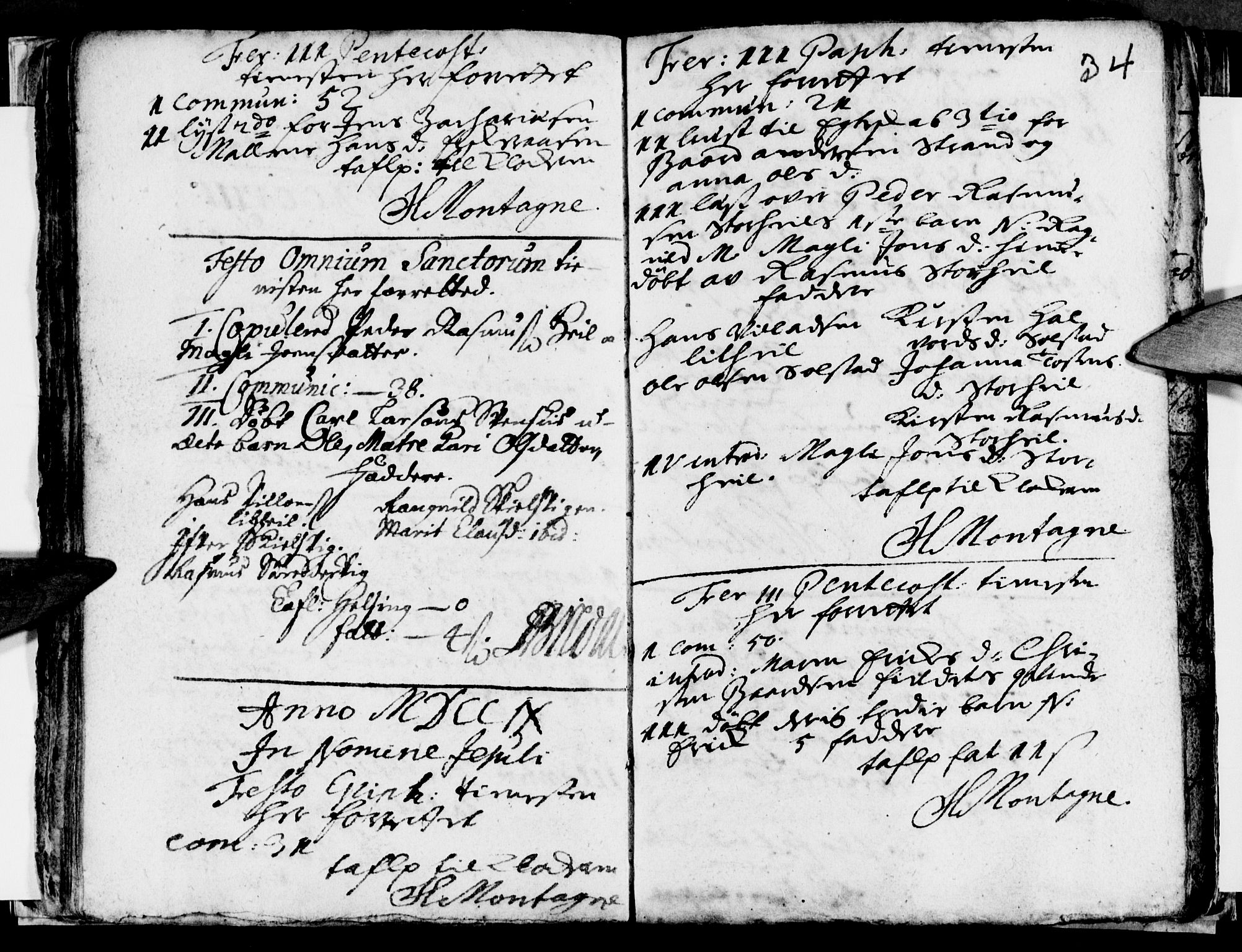 Ministerialprotokoller, klokkerbøker og fødselsregistre - Nordland, SAT/A-1459/811/L0164: Parish register (official) no. 811A01, 1677-1762, p. 34