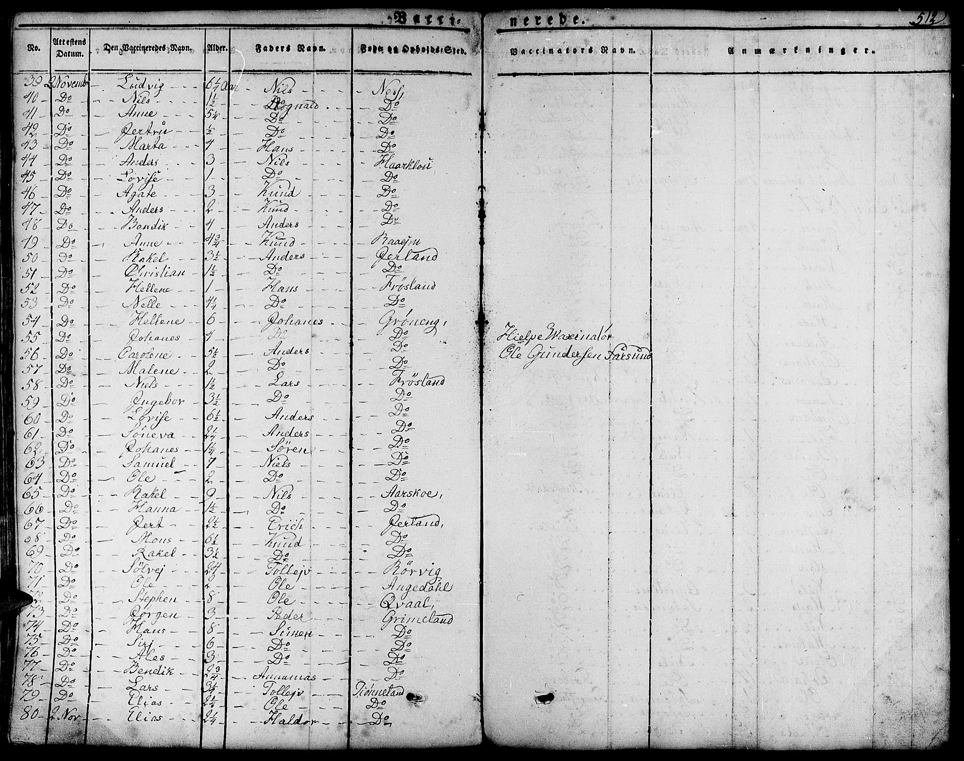 Førde sokneprestembete, AV/SAB-A-79901/H/Haa/Haaa/L0006: Parish register (official) no. A 6, 1821-1842, p. 512