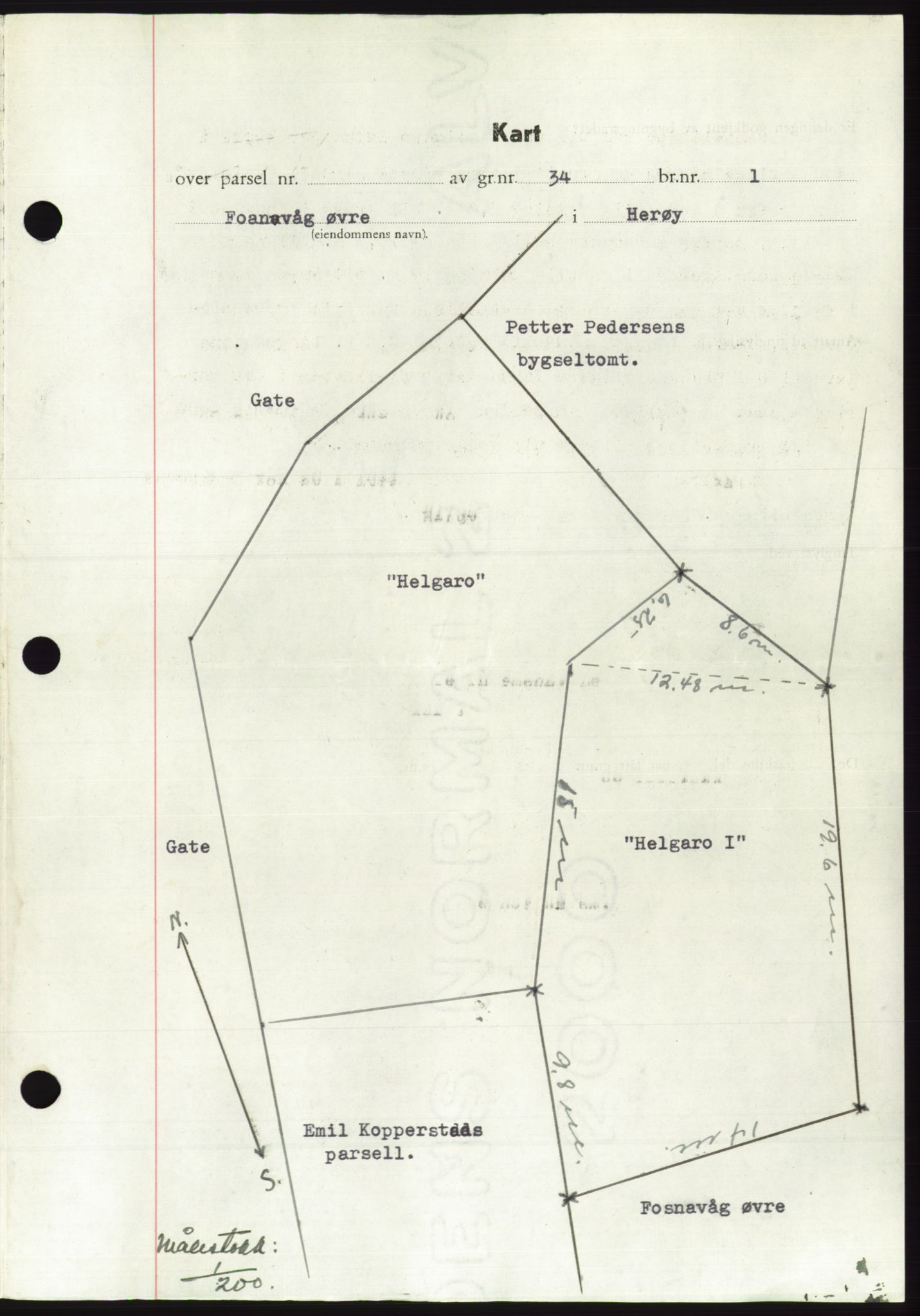 Søre Sunnmøre sorenskriveri, AV/SAT-A-4122/1/2/2C/L0084: Mortgage book no. 10A, 1949-1949, Diary no: : 1090/1949