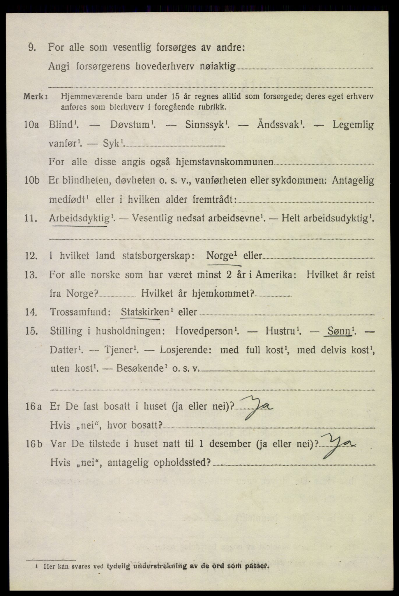 SAH, 1920 census for Sør-Aurdal, 1920, p. 6560