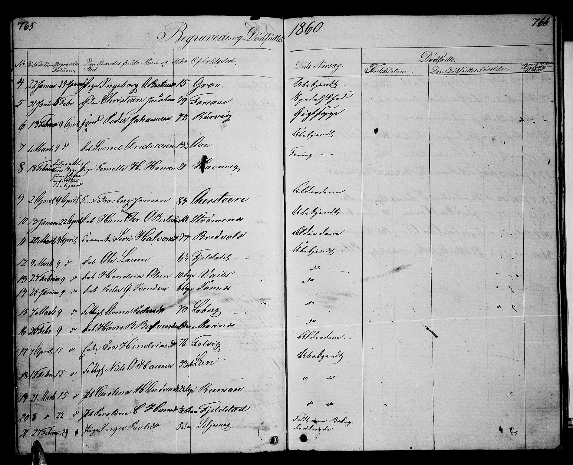 Ibestad sokneprestembete, SATØ/S-0077/H/Ha/Hab/L0004klokker: Parish register (copy) no. 4, 1852-1860, p. 765-766