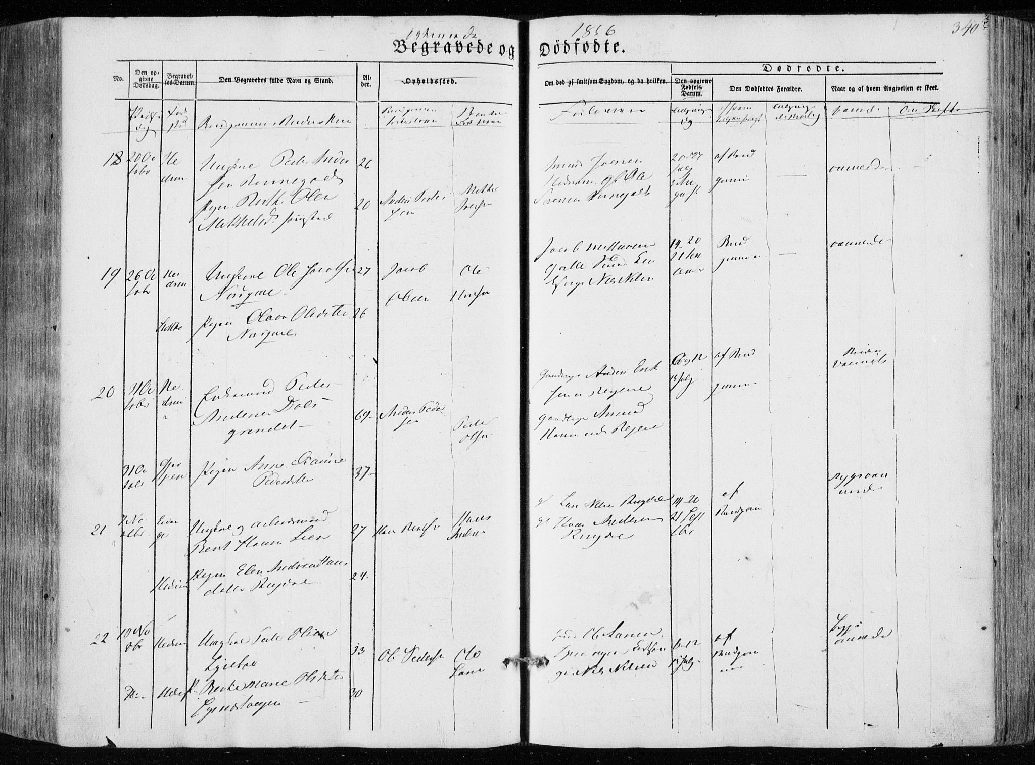 Hedrum kirkebøker, AV/SAKO-A-344/F/Fa/L0006: Parish register (official) no. I 6, 1849-1857, p. 340