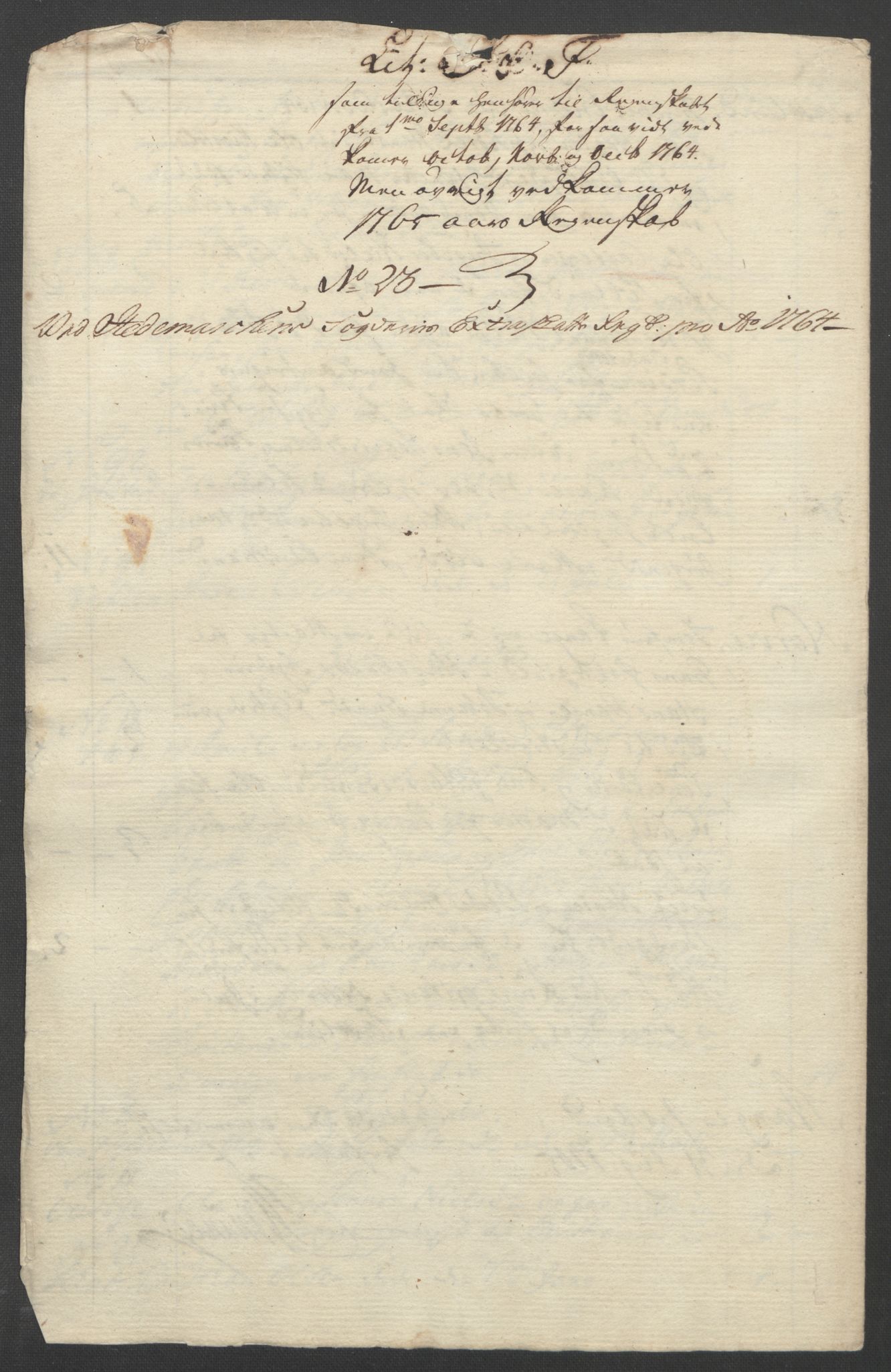 Rentekammeret inntil 1814, Reviderte regnskaper, Fogderegnskap, RA/EA-4092/R16/L1148: Ekstraskatten Hedmark, 1764, p. 318