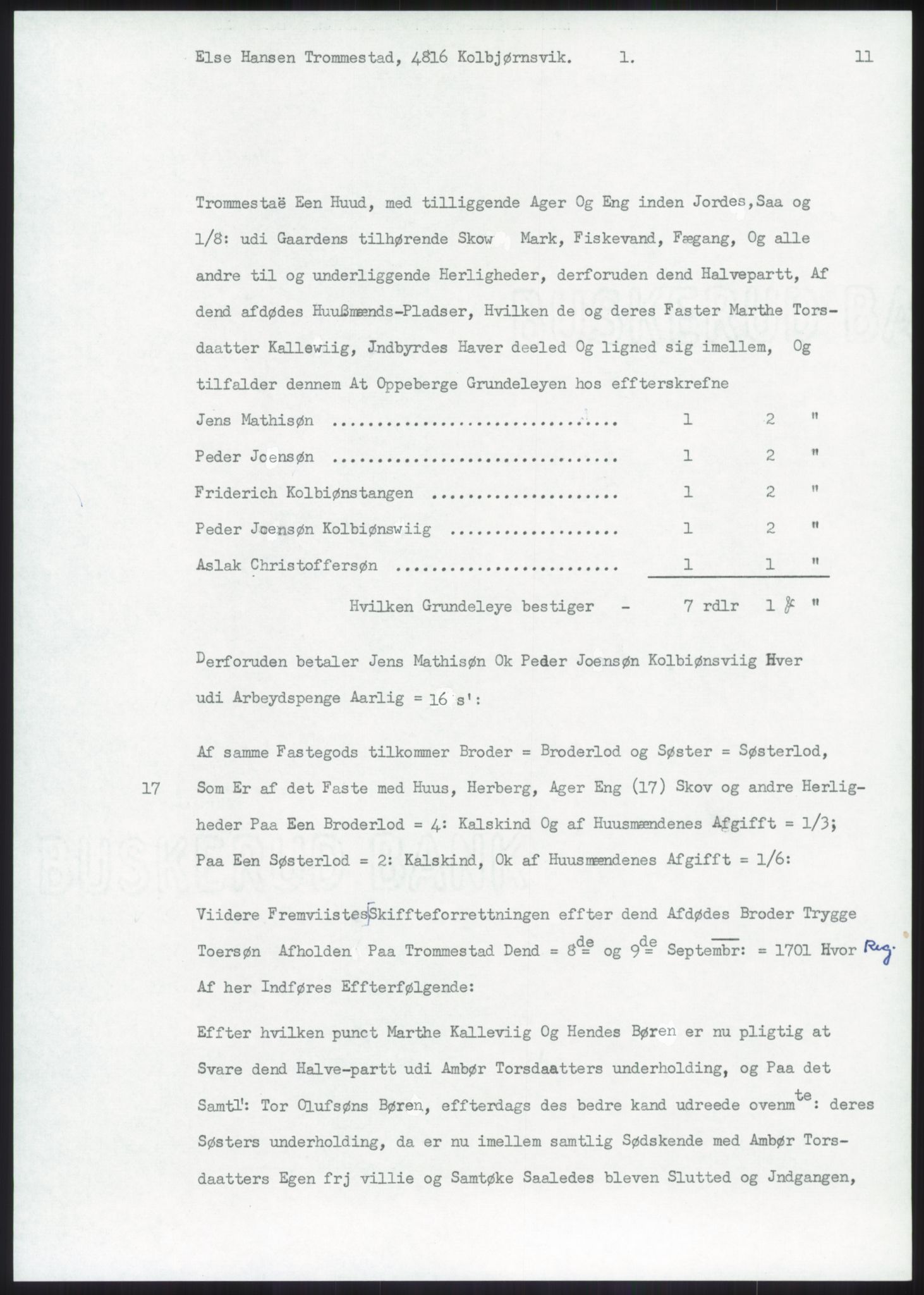 Samlinger til kildeutgivelse, Diplomavskriftsamlingen, AV/RA-EA-4053/H/Ha, p. 961