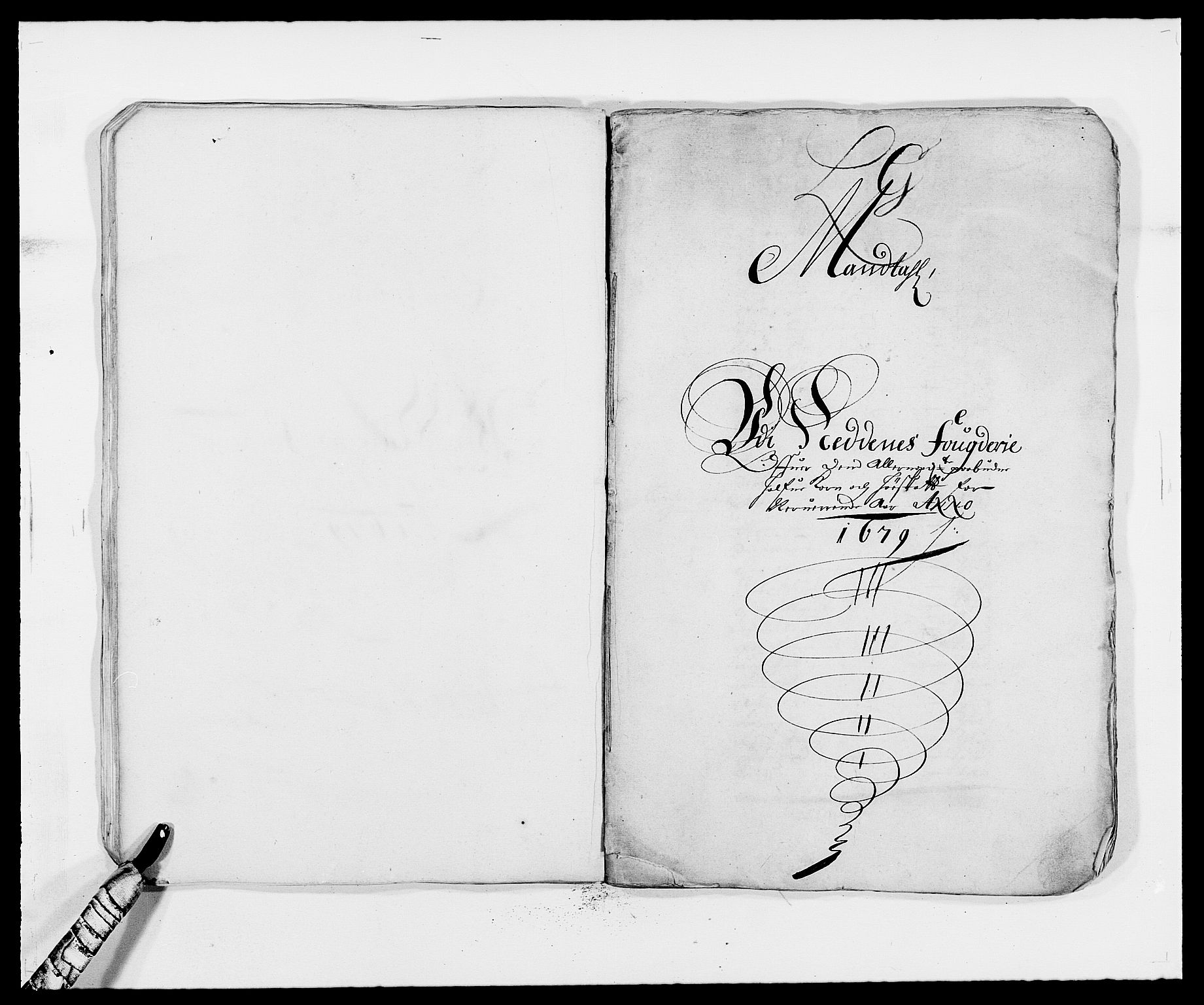 Rentekammeret inntil 1814, Reviderte regnskaper, Fogderegnskap, RA/EA-4092/R39/L2303: Fogderegnskap Nedenes, 1679, p. 117