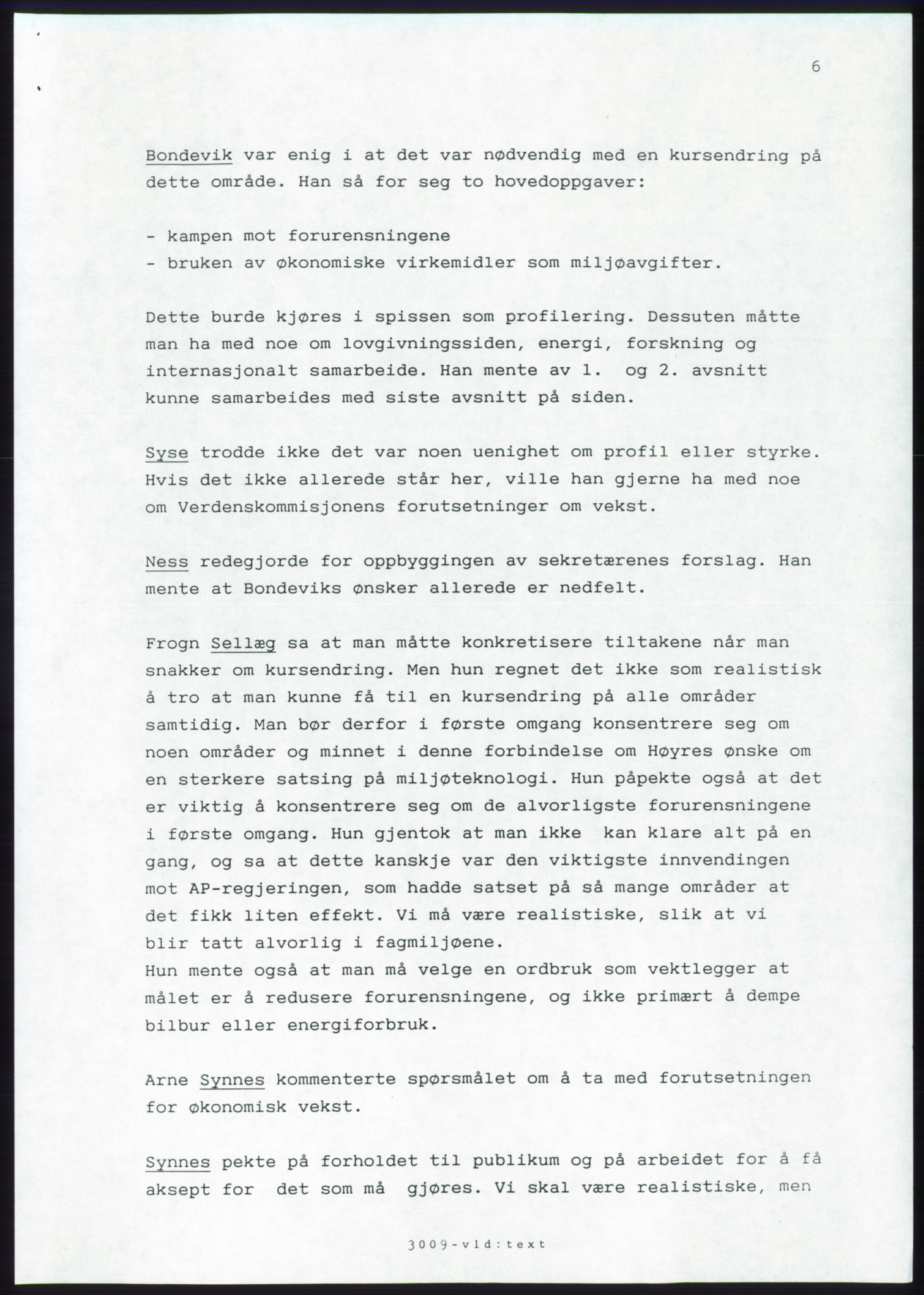 Forhandlingsmøtene 1989 mellom Høyre, KrF og Senterpartiet om dannelse av regjering, AV/RA-PA-0697/A/L0001: Forhandlingsprotokoll med vedlegg, 1989, p. 387