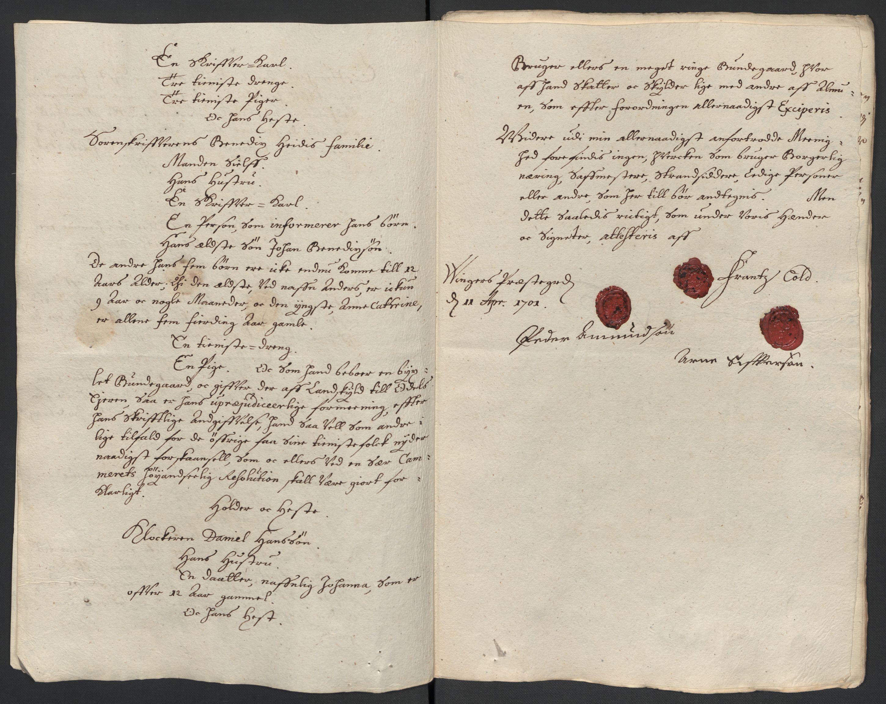 Rentekammeret inntil 1814, Reviderte regnskaper, Fogderegnskap, AV/RA-EA-4092/R13/L0839: Fogderegnskap Solør, Odal og Østerdal, 1701, p. 189