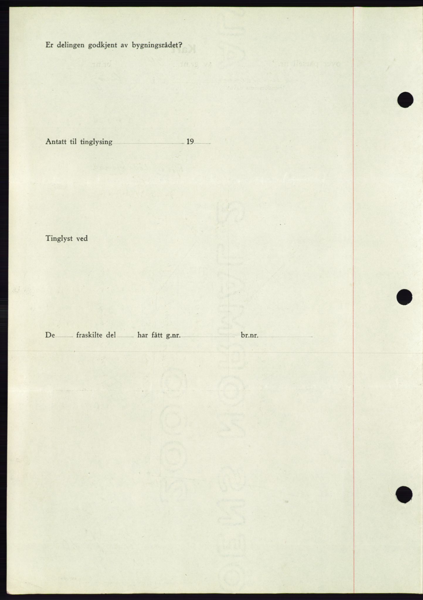 Søre Sunnmøre sorenskriveri, AV/SAT-A-4122/1/2/2C/L0068: Mortgage book no. 62, 1939-1939, Diary no: : 848/1939