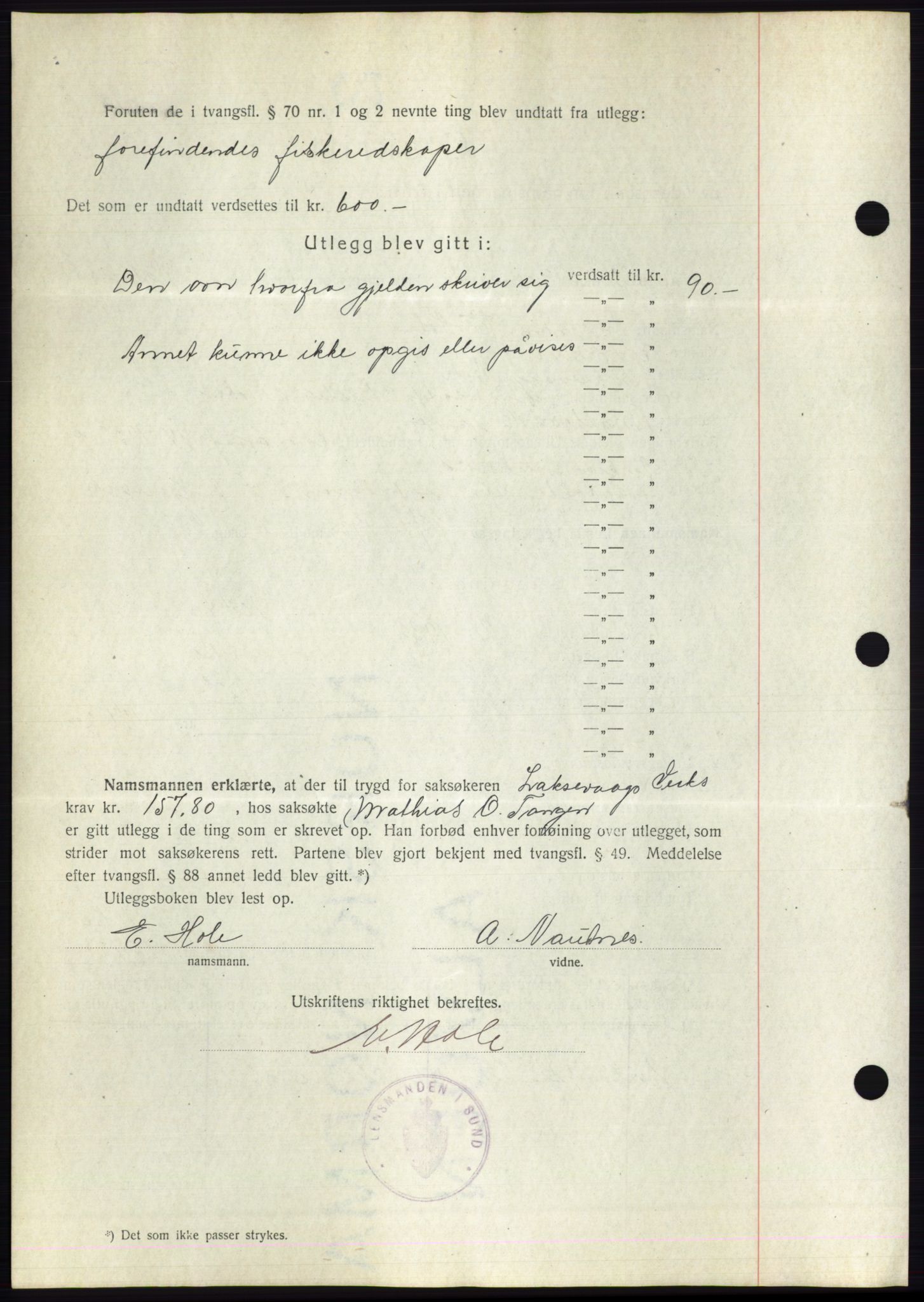 Romsdal sorenskriveri, AV/SAT-A-4149/1/2/2C/L0062: Mortgage book no. 56, 1932-1933, Deed date: 15.09.1932