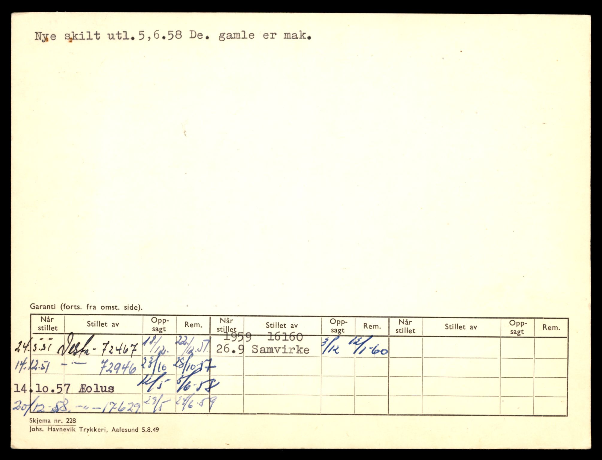 Møre og Romsdal vegkontor - Ålesund trafikkstasjon, SAT/A-4099/F/Fe/L0007: Registreringskort for kjøretøy T 651 - T 746, 1927-1998, p. 2590