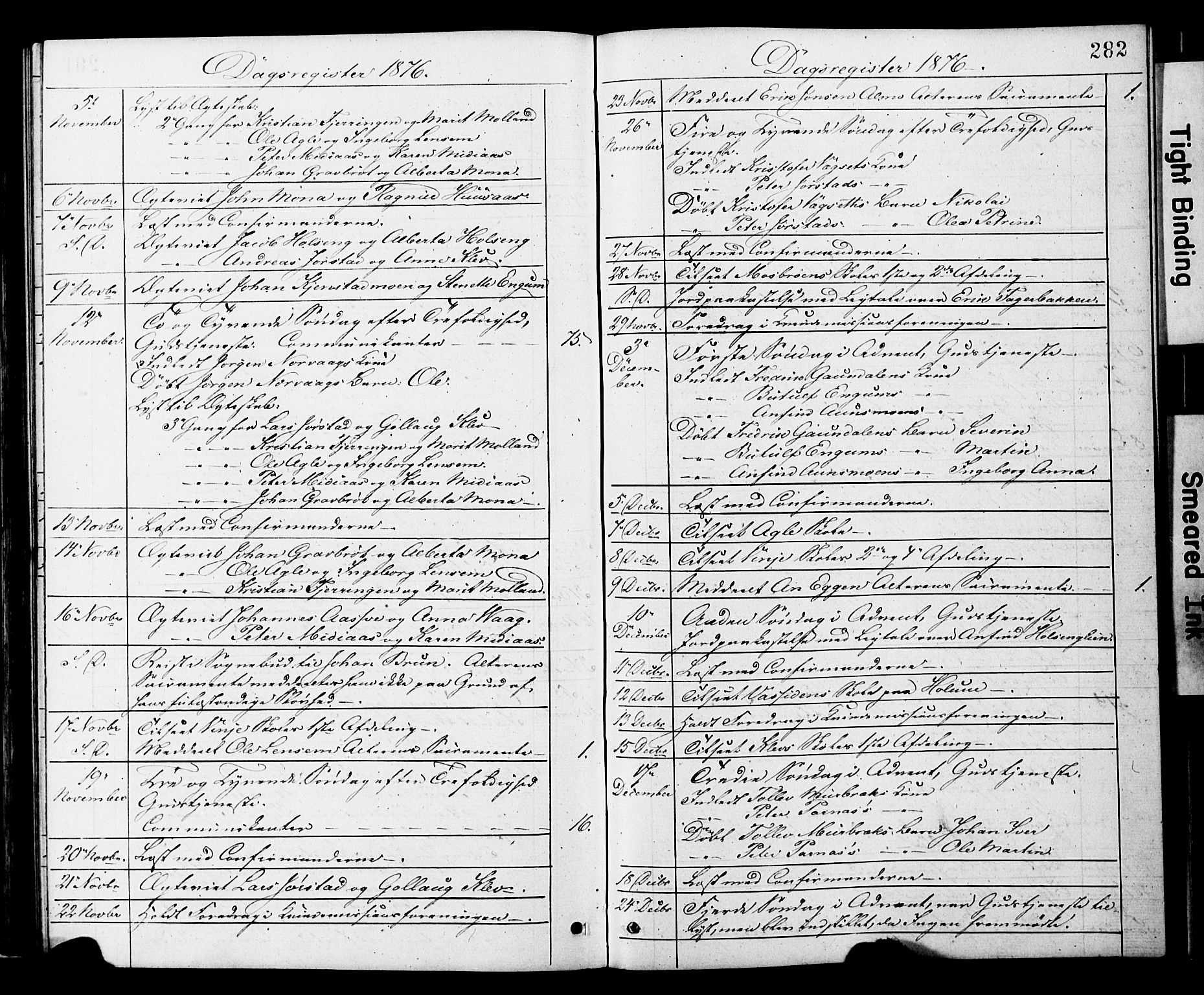 Ministerialprotokoller, klokkerbøker og fødselsregistre - Nord-Trøndelag, SAT/A-1458/749/L0473: Parish register (official) no. 749A07, 1873-1887, p. 282