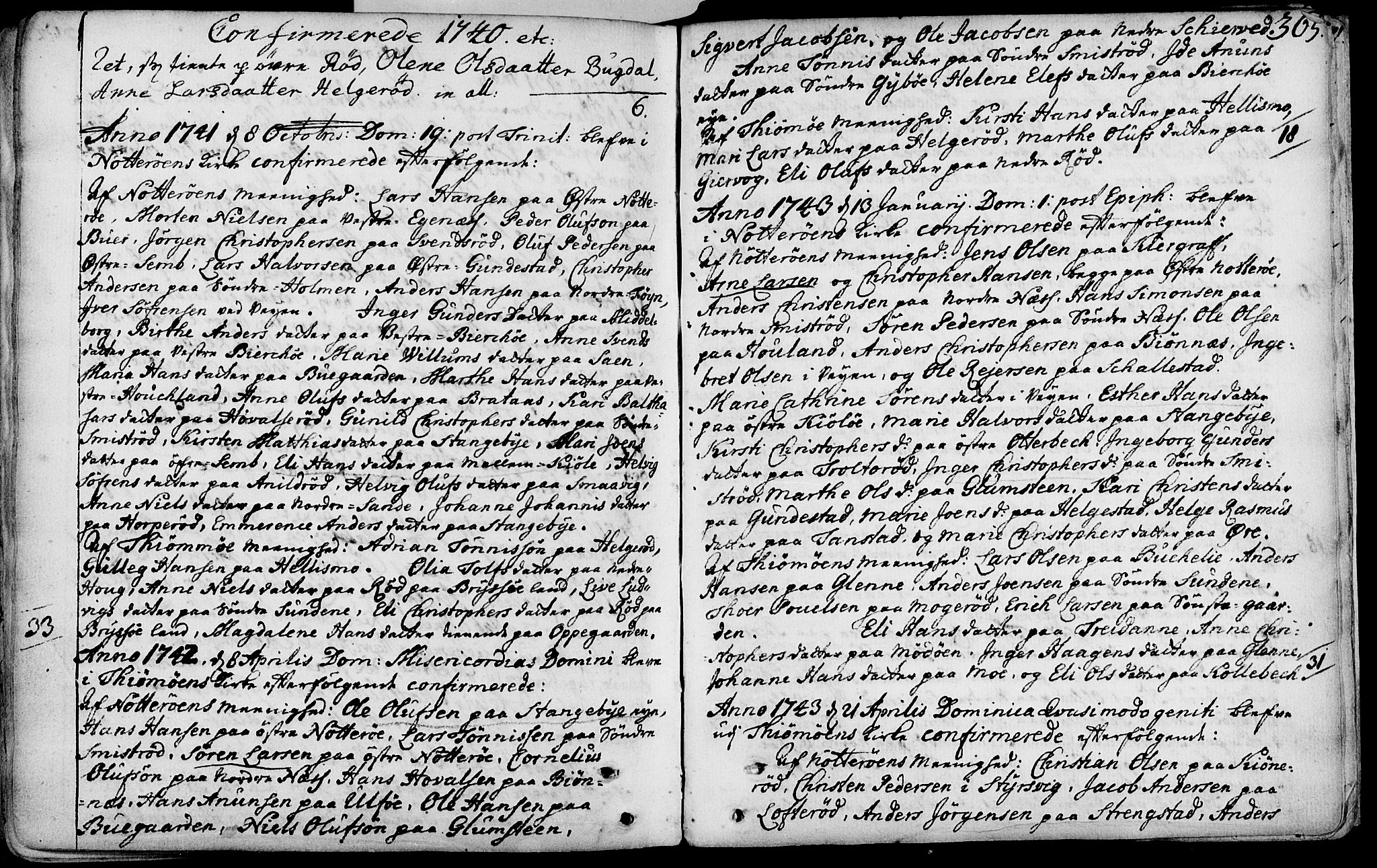 Nøtterøy kirkebøker, AV/SAKO-A-354/F/Fa/L0002: Parish register (official) no. I 2, 1738-1790, p. 365