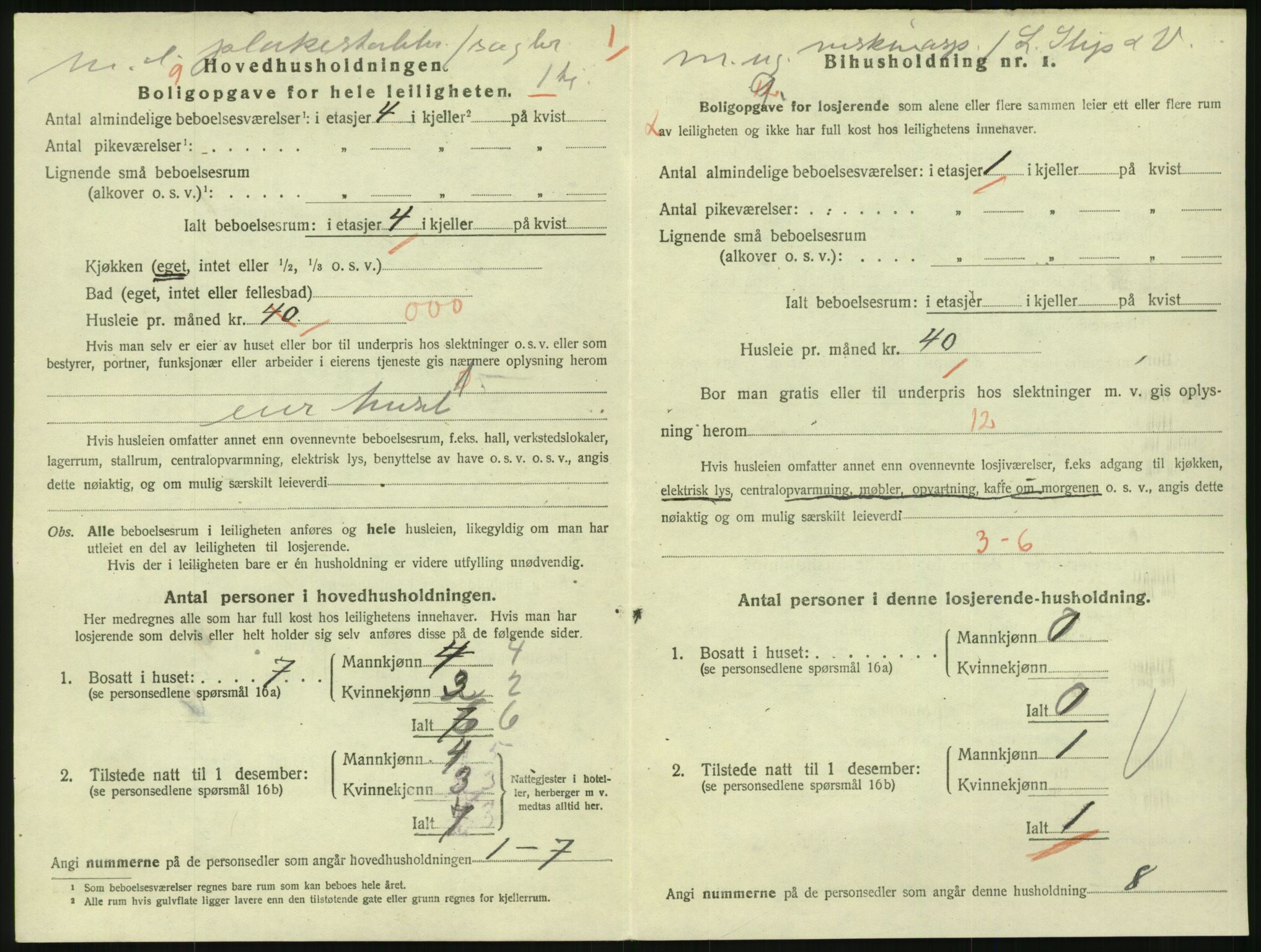 SAKO, 1920 census for Larvik, 1920, p. 7207