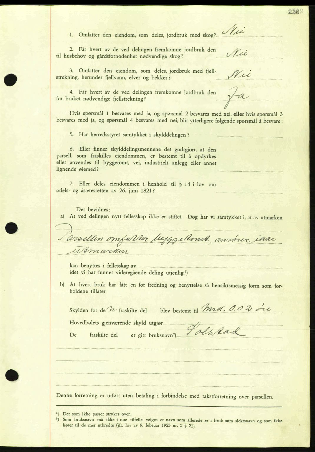 Nordmøre sorenskriveri, AV/SAT-A-4132/1/2/2Ca: Mortgage book no. A82, 1937-1938, Diary no: : 2319/1937