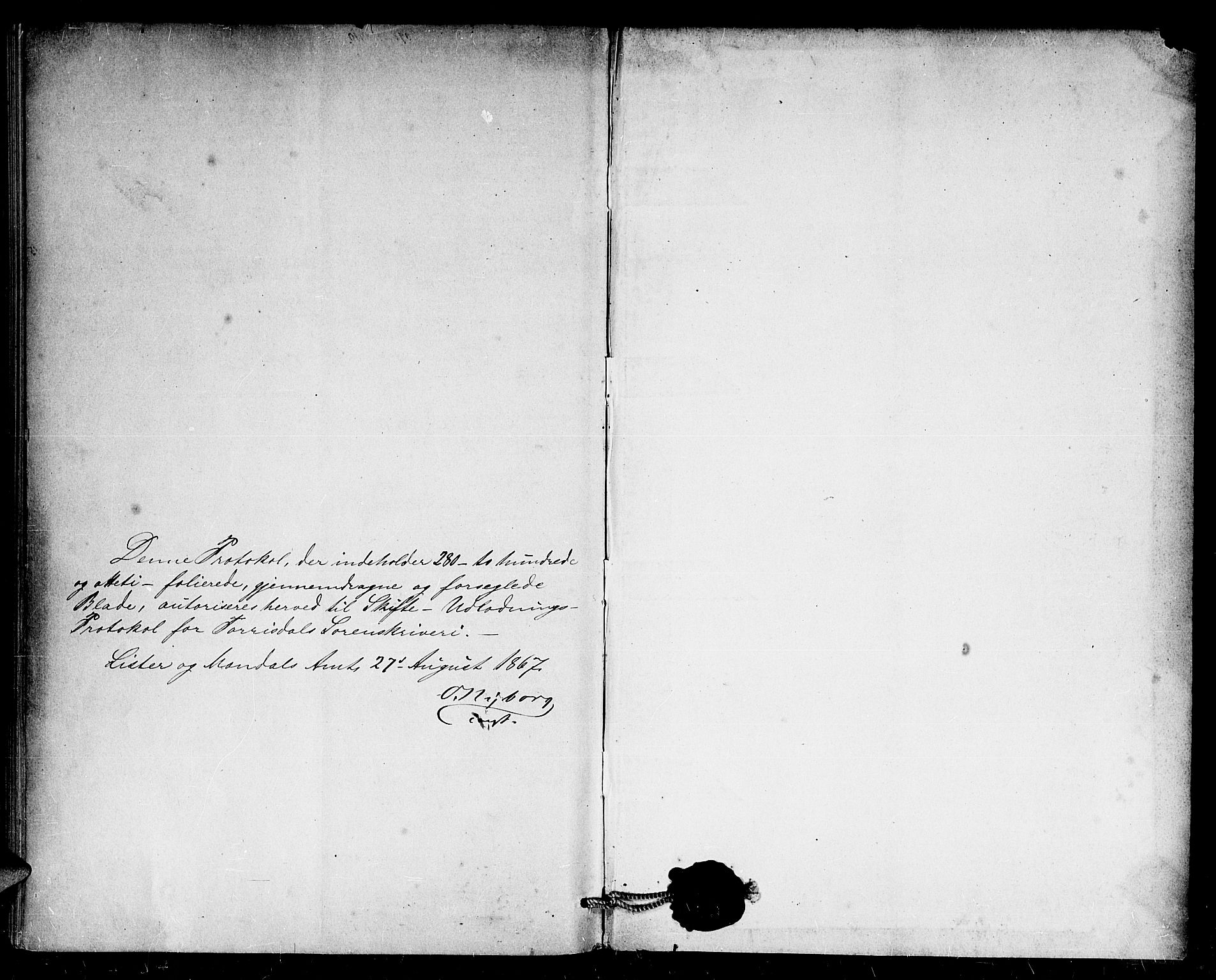 Torridal sorenskriveri, SAK/1221-0012/H/Hc/L0033: Skifteutlodningsprotokoll med navneregister nr. 2, 1867-1877