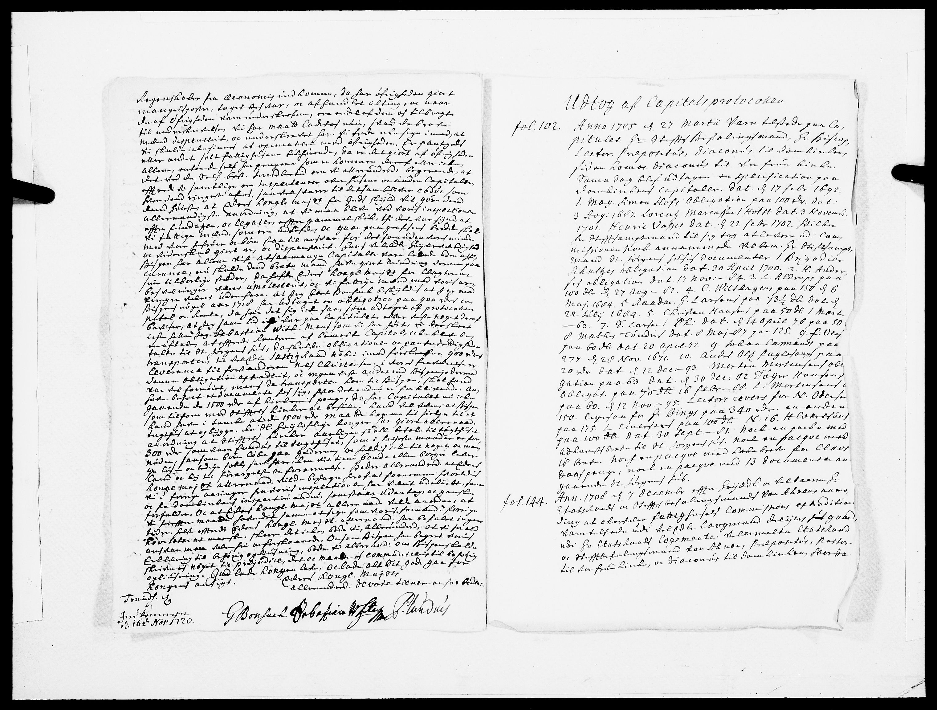 Danske Kanselli 1572-1799, AV/RA-EA-3023/F/Fc/Fcc/Fcca/L0088: Norske innlegg 1572-1799, 1721, p. 8