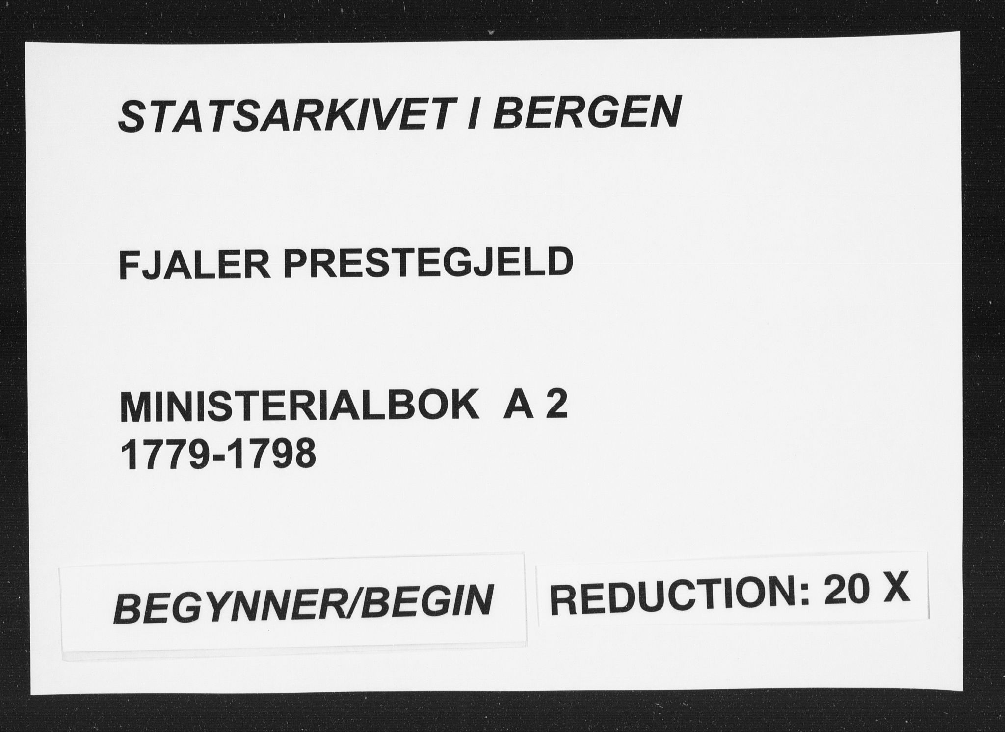 Fjaler sokneprestembete, SAB/A-79801/H/Haa/Haaa/L0002: Parish register (official) no. A 2, 1779-1798
