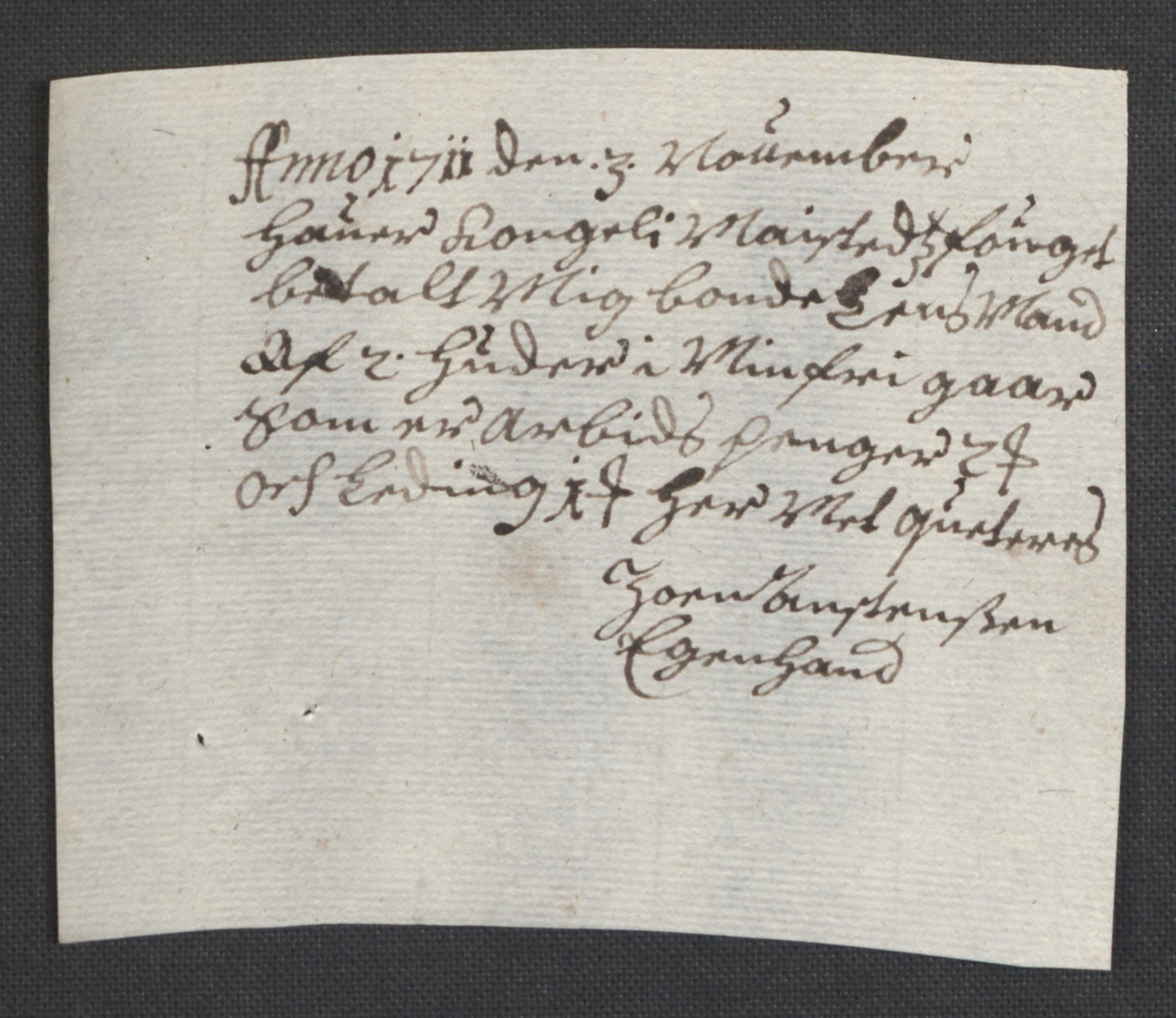 Rentekammeret inntil 1814, Reviderte regnskaper, Fogderegnskap, AV/RA-EA-4092/R39/L2319: Fogderegnskap Nedenes, 1710-1711, p. 310