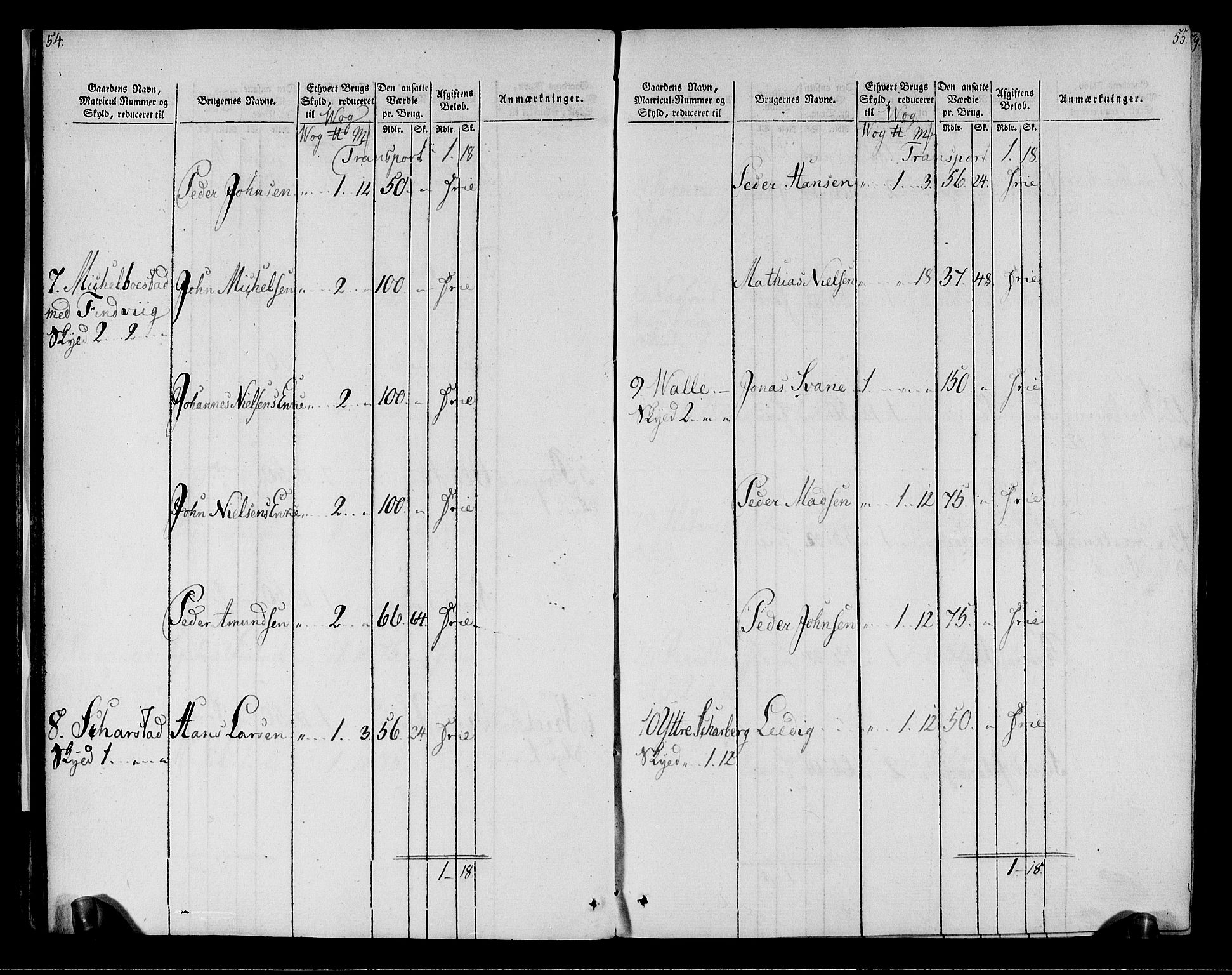 Rentekammeret inntil 1814, Realistisk ordnet avdeling, AV/RA-EA-4070/N/Ne/Nea/L0161: Salten fogderi. Oppebørselsregister, 1803-1804, p. 29