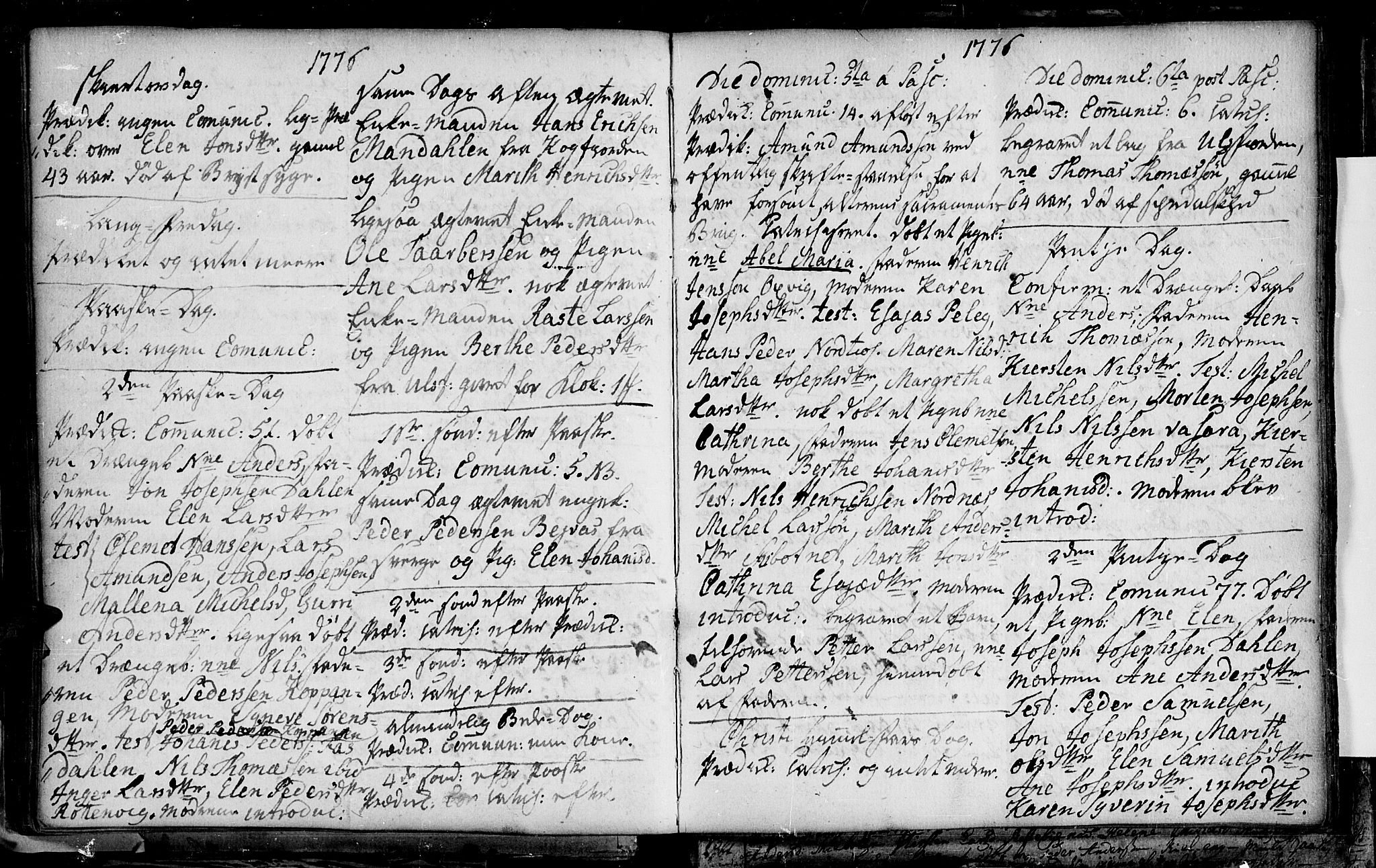 Lyngen sokneprestembete, AV/SATØ-S-1289/H/He/Hea/L0001kirke: Parish register (official) no. 1, 1756-1785