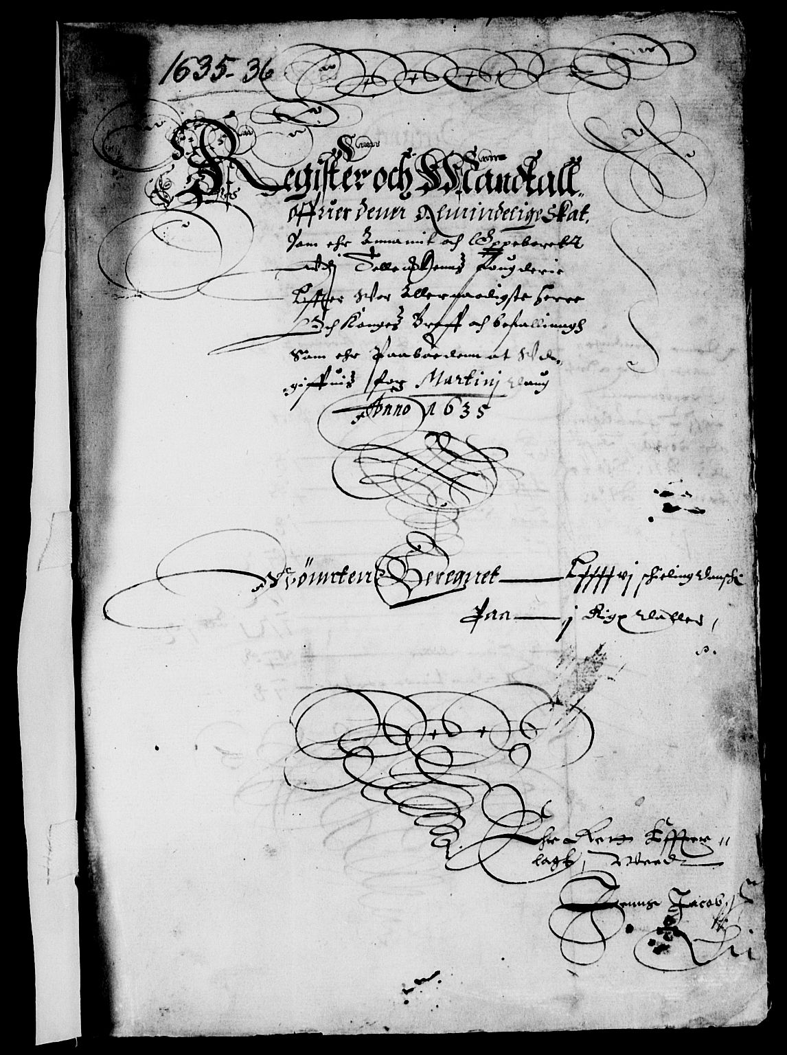 Rentekammeret inntil 1814, Reviderte regnskaper, Lensregnskaper, AV/RA-EA-5023/R/Rb/Rbp/L0018: Bratsberg len, 1634-1636