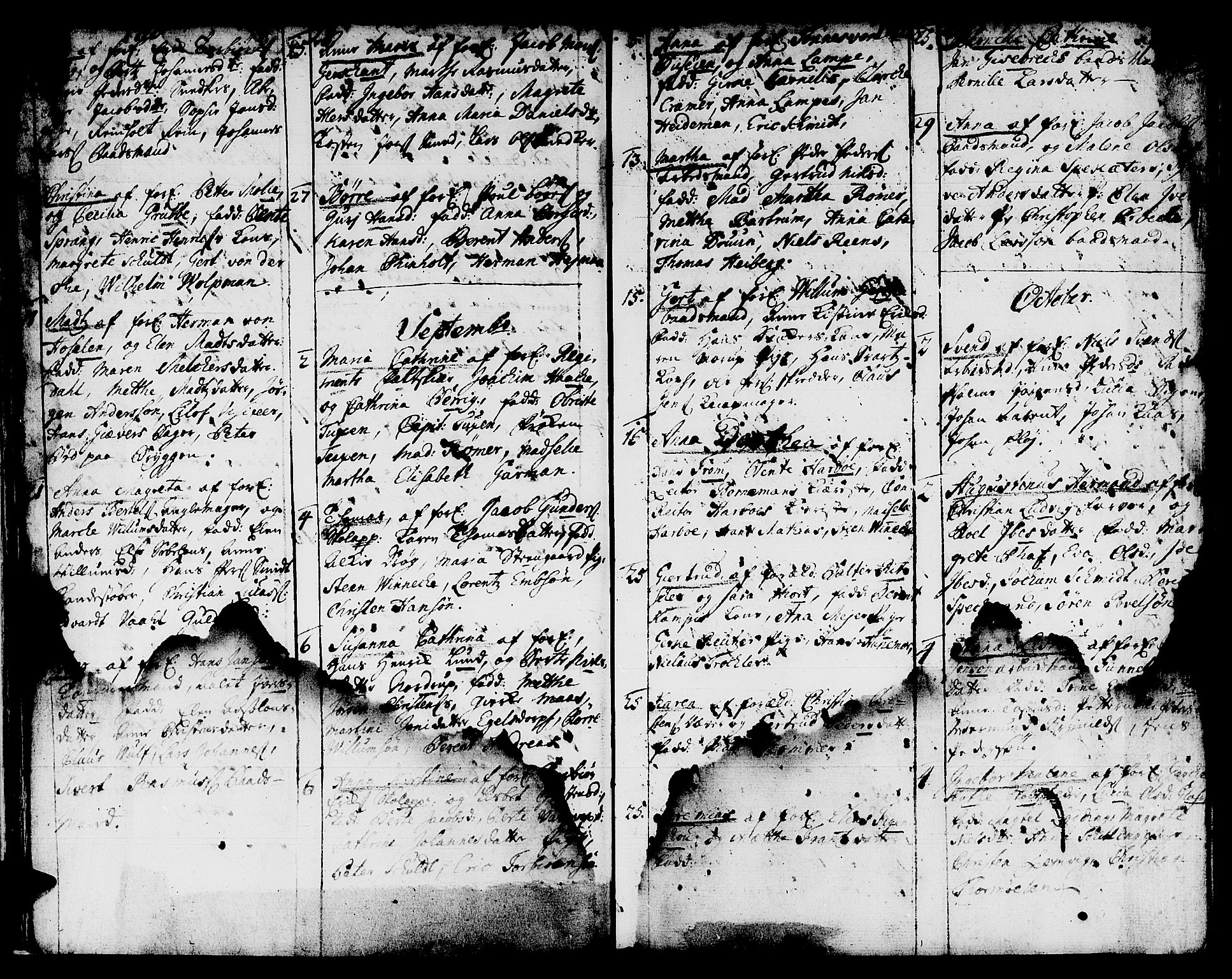 Domkirken sokneprestembete, SAB/A-74801/H/Haa/L0001: Parish register (official) no. A 1, 1719-1732, p. 28-29