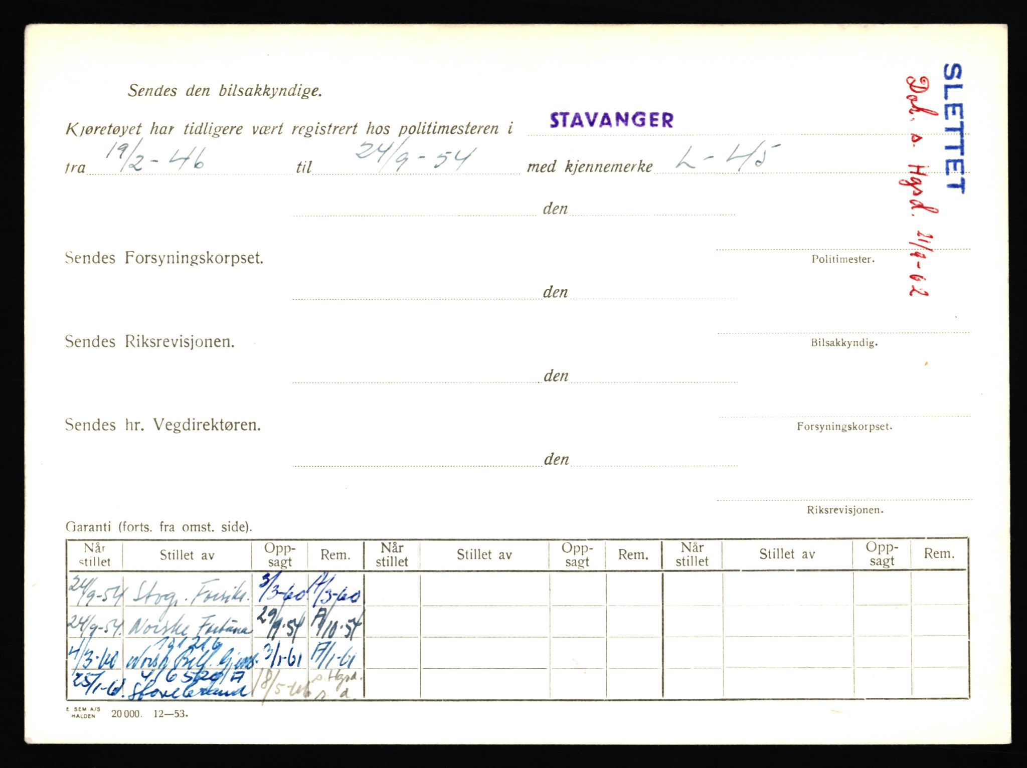 Stavanger trafikkstasjon, AV/SAST-A-101942/0/F/L0022: L-12000 - L-12499, 1930-1971, p. 448