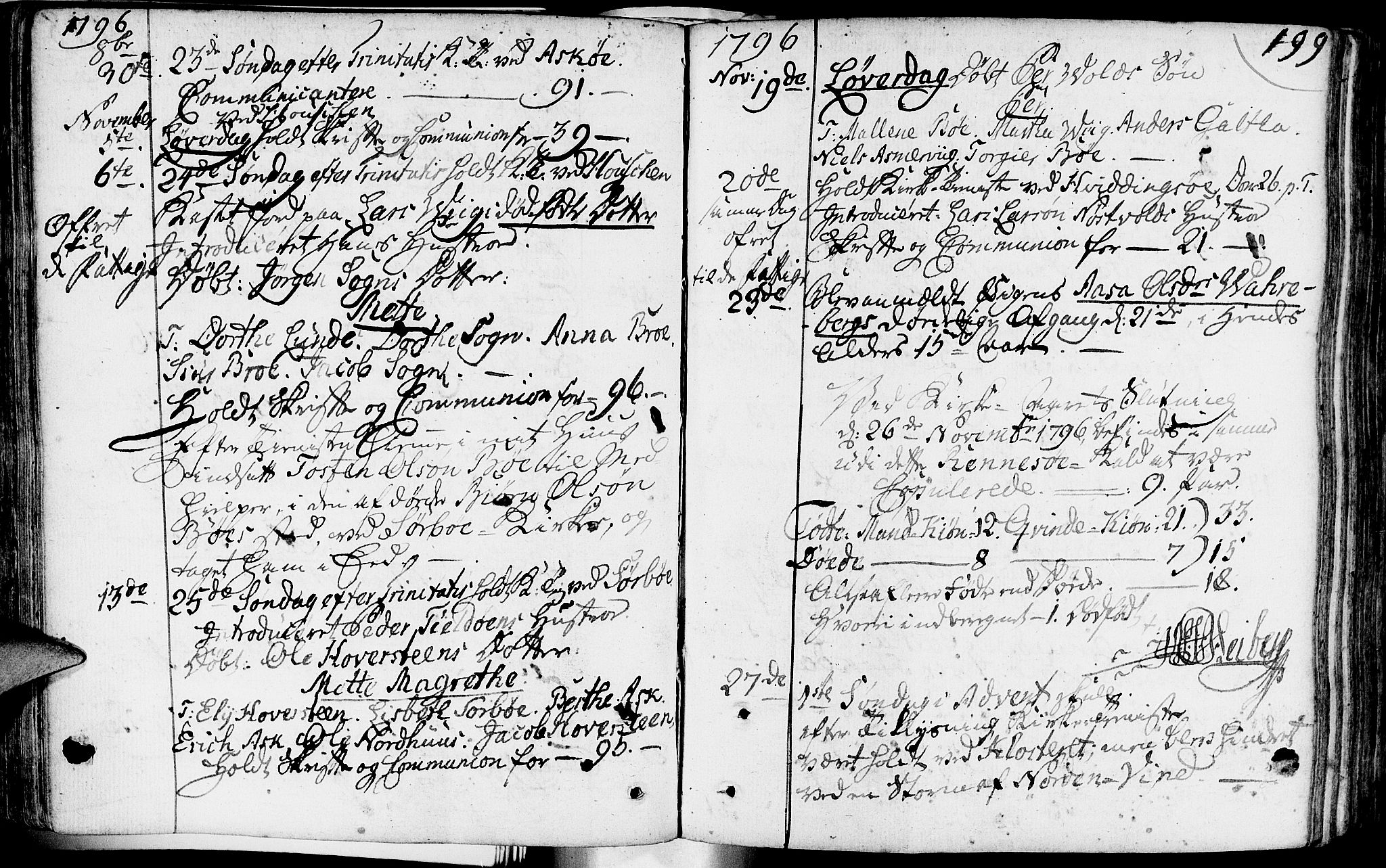 Rennesøy sokneprestkontor, SAST/A -101827/H/Ha/Haa/L0003: Parish register (official) no. A 3, 1772-1815, p. 199