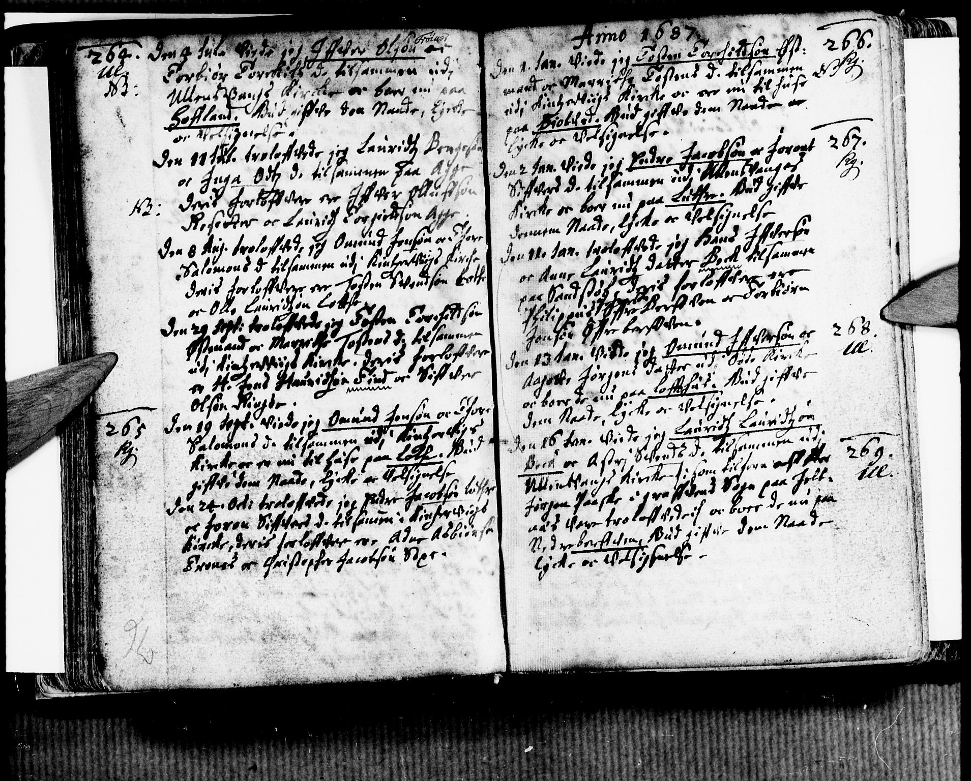 Ullensvang sokneprestembete, AV/SAB-A-78701/H/Haa: Parish register (official) no. A 2, 1669-1732