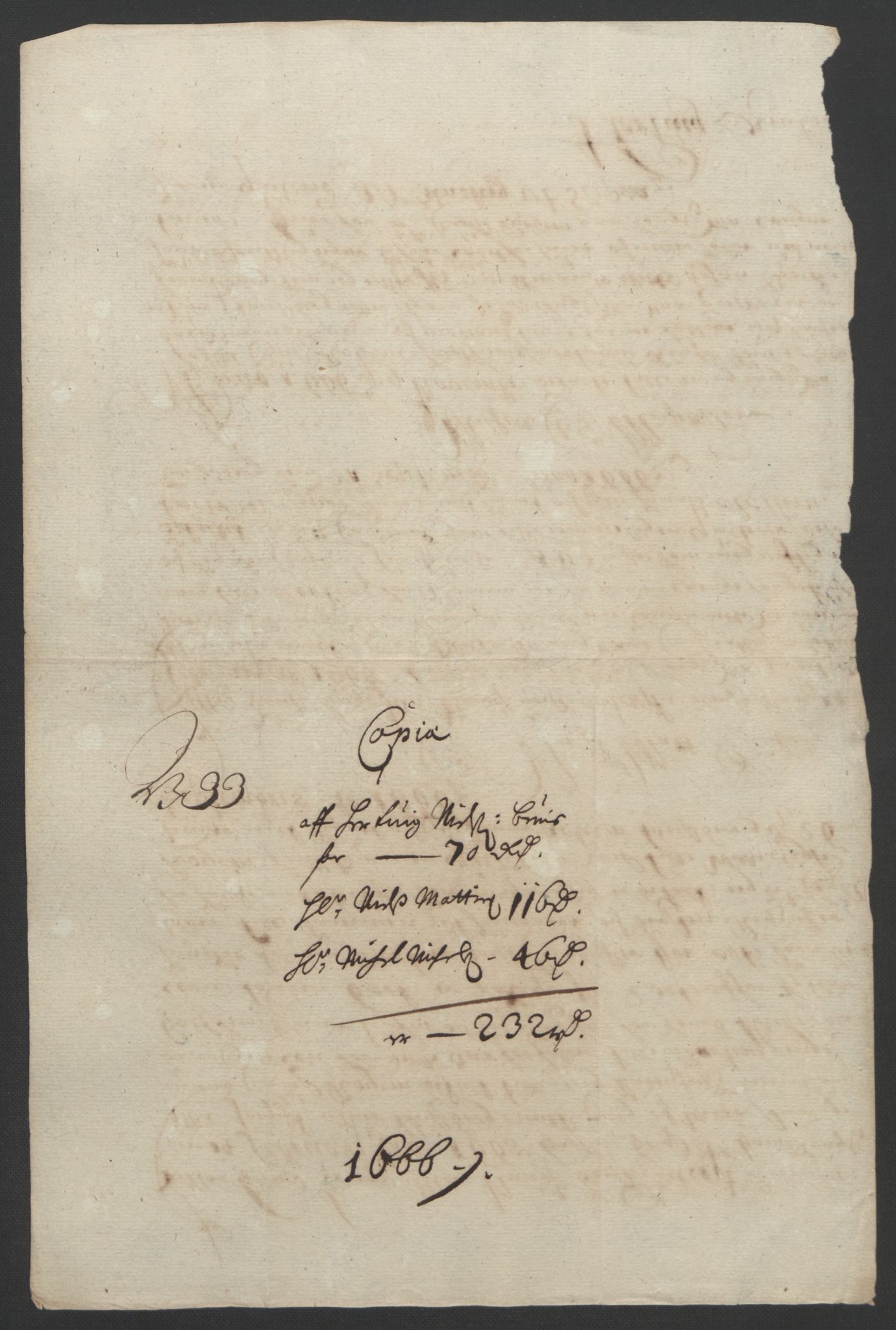 Rentekammeret inntil 1814, Reviderte regnskaper, Fogderegnskap, RA/EA-4092/R32/L1842: Fogderegnskap Jarlsberg grevskap, 1664-1673, p. 82