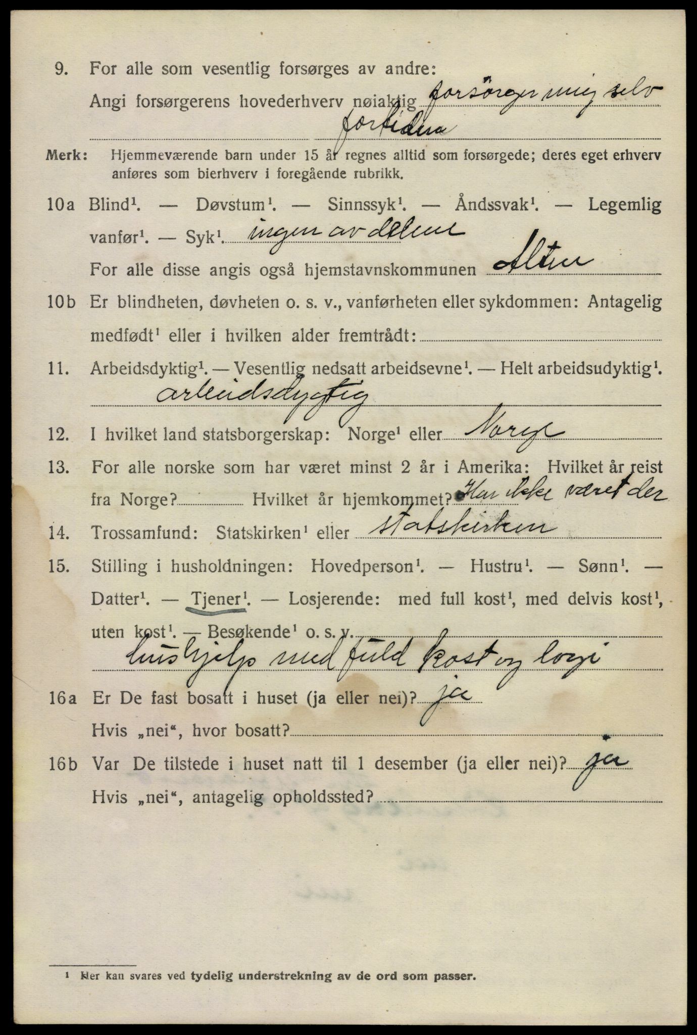 SAO, 1920 census for Kristiania, 1920, p. 366962