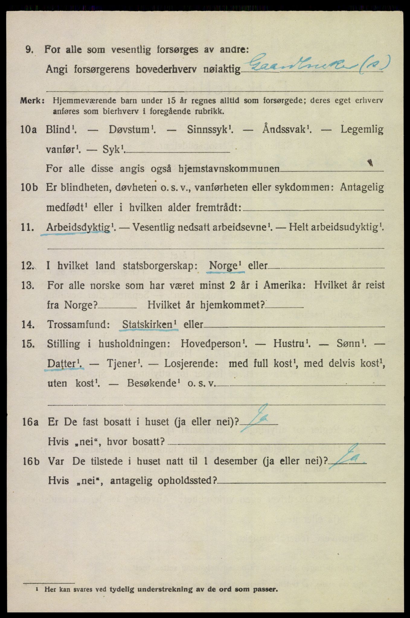 SAK, 1920 census for Halse og Harkmark, 1920, p. 2434