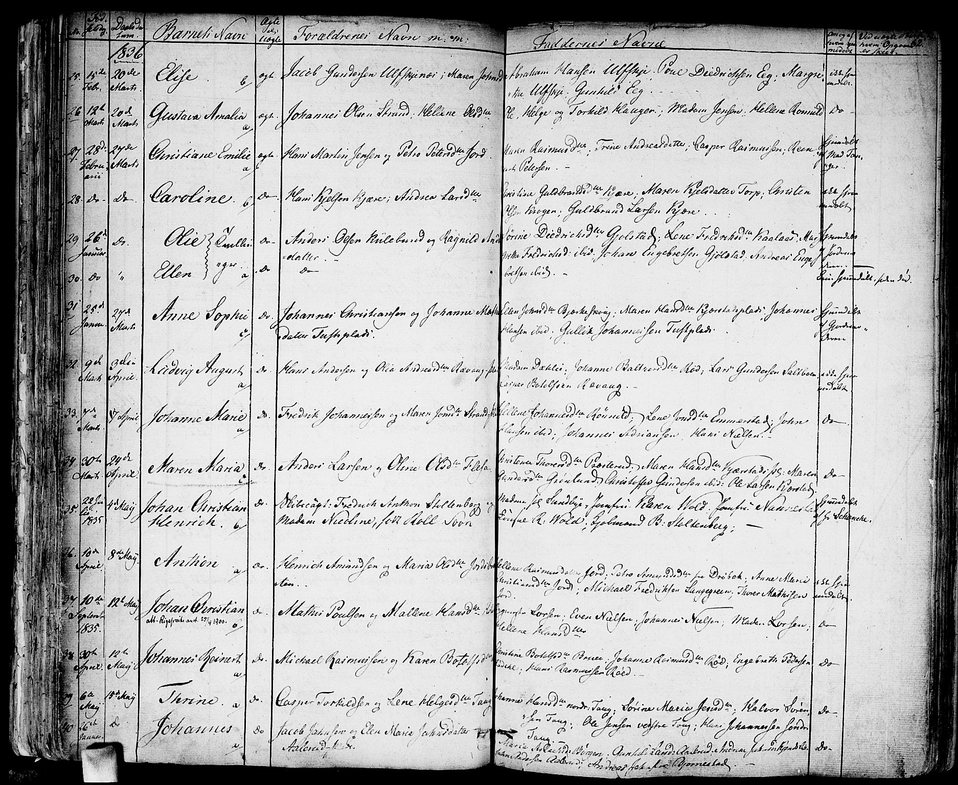 Vestby prestekontor Kirkebøker, AV/SAO-A-10893/F/Fa/L0006: Parish register (official) no. I 6, 1827-1849, p. 62