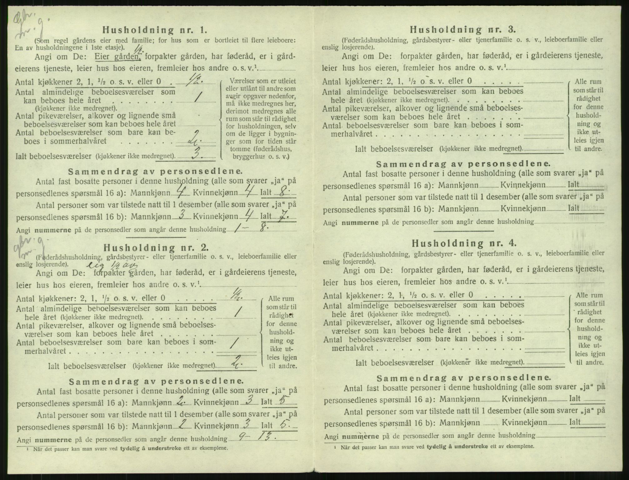 SAT, 1920 census for Vigra, 1920, p. 159