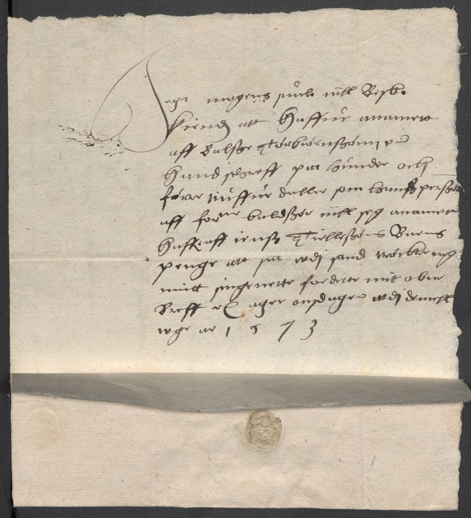 Riksarkivets diplomsamling, AV/RA-EA-5965/F02/L0076: Dokumenter, 1572-1573, p. 43