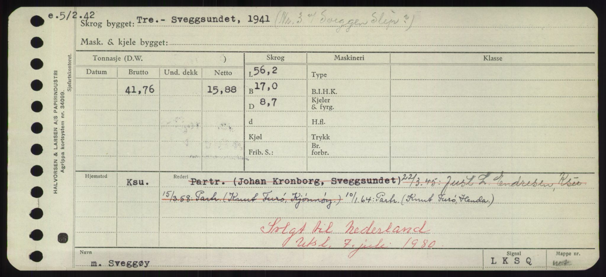 Sjøfartsdirektoratet med forløpere, Skipsmålingen, RA/S-1627/H/Hd/L0037: Fartøy, Su-Så, p. 293