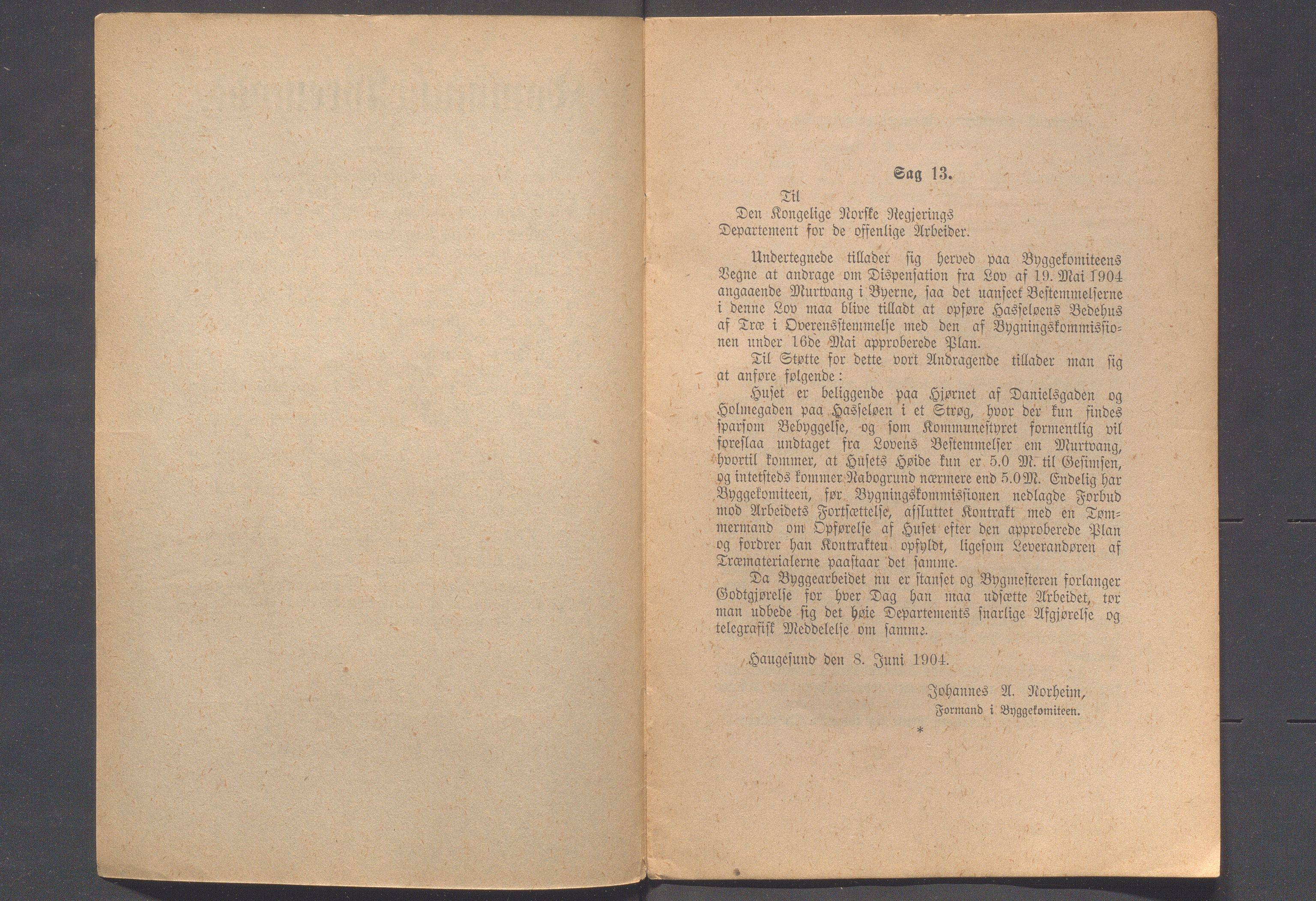 Haugesund kommune - Formannskapet og Bystyret, IKAR/A-740/A/Abb/L0001: Bystyreforhandlinger, 1889-1907, p. 481