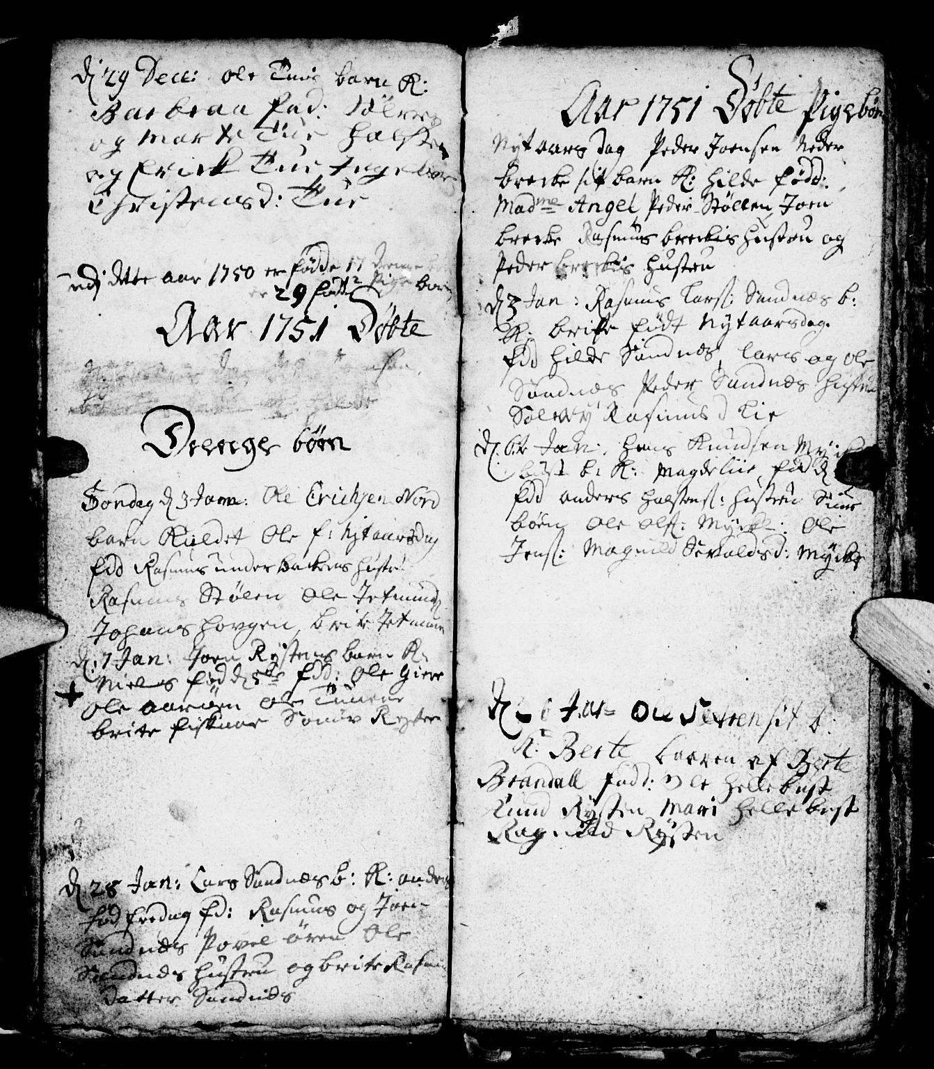 Ministerialprotokoller, klokkerbøker og fødselsregistre - Møre og Romsdal, SAT/A-1454/501/L0001: Parish register (official) no. 501A01, 1742-1760