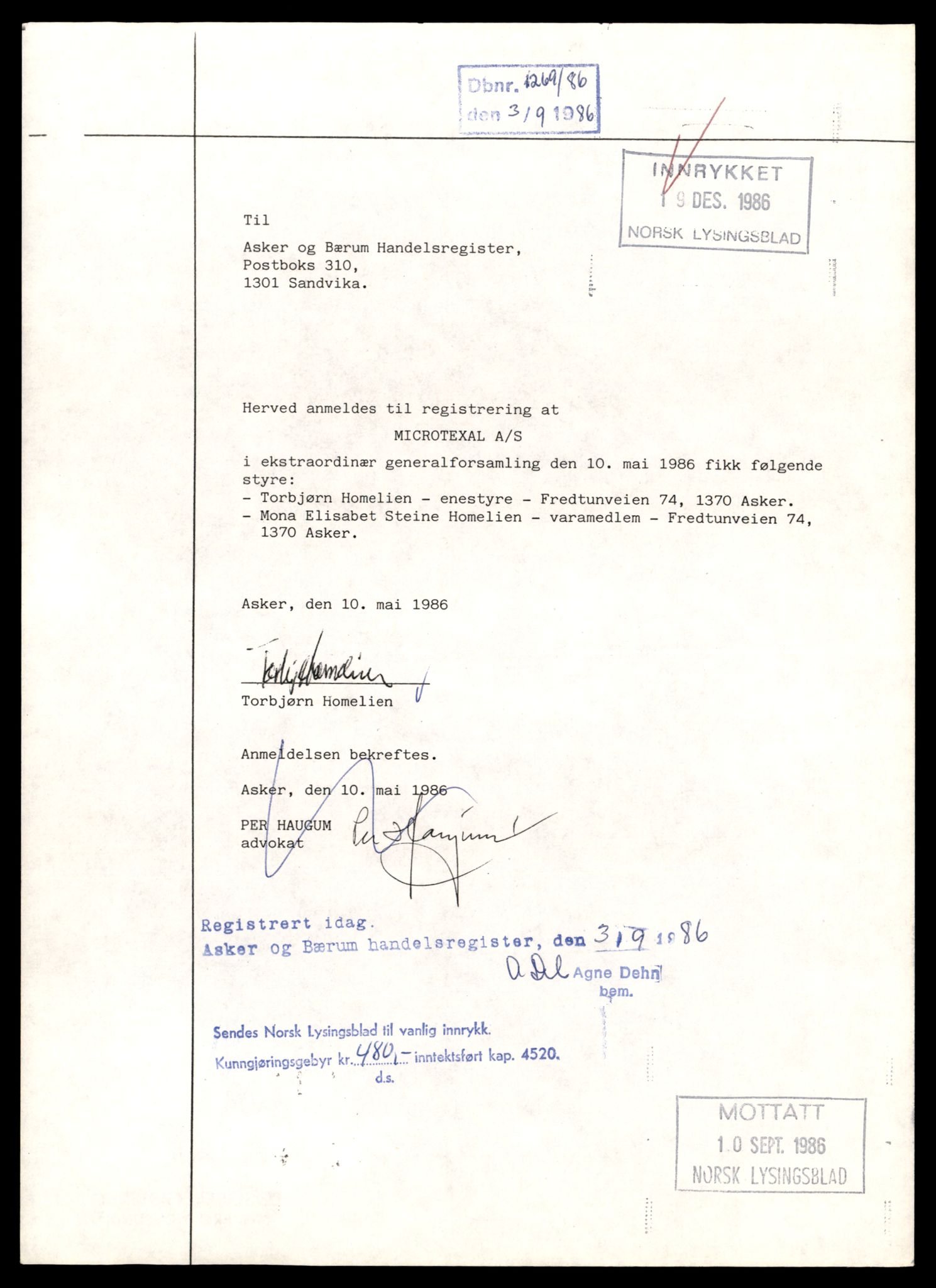 Asker og Bærum tingrett, AV/SAT-A-10379/K/Kb/Kbb/L0027: Aksjeselskap i Asker, Mi - Mø, 1970-1989, p. 3