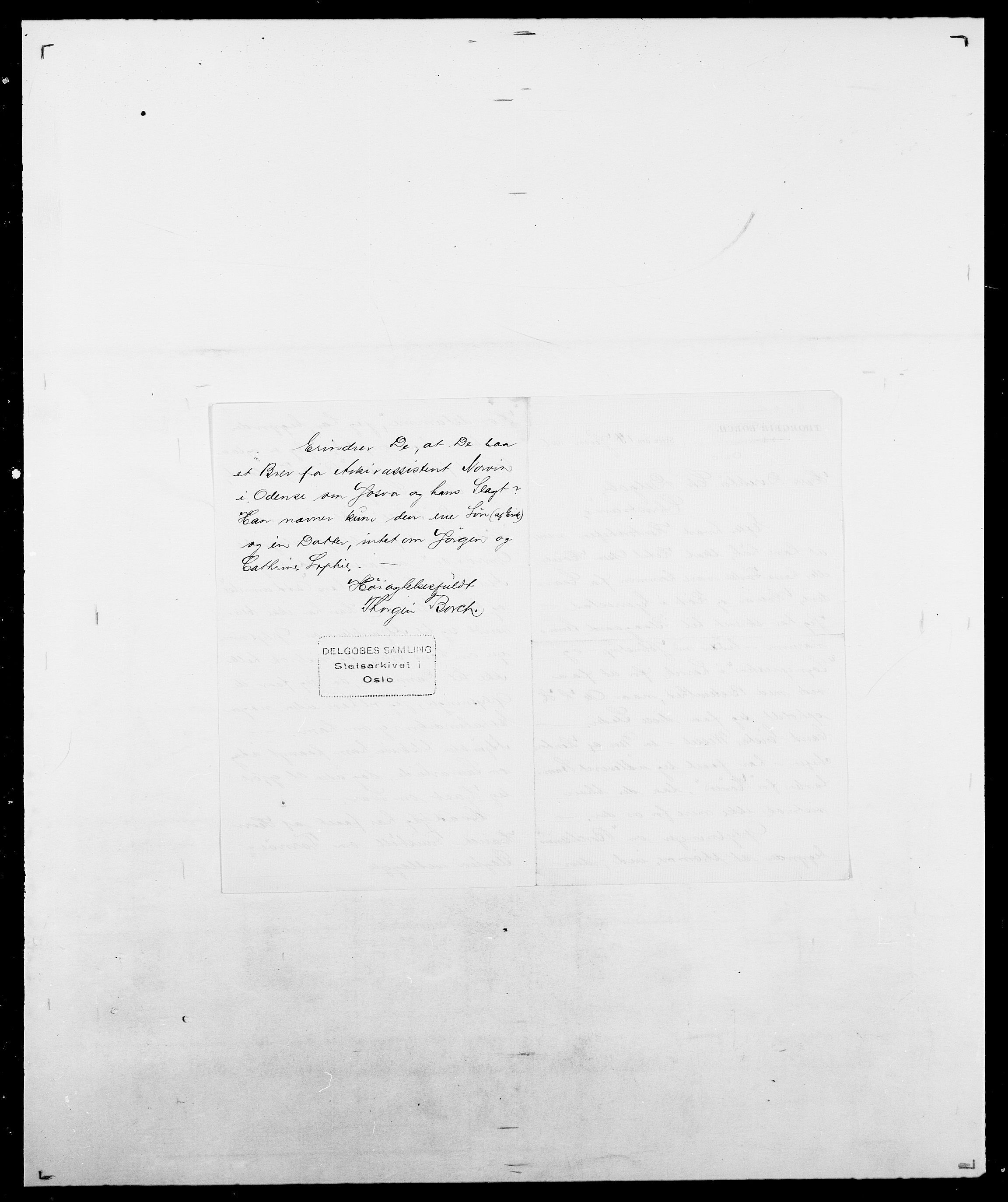 Delgobe, Charles Antoine - samling, SAO/PAO-0038/D/Da/L0018: Hoch - Howert, p. 1014