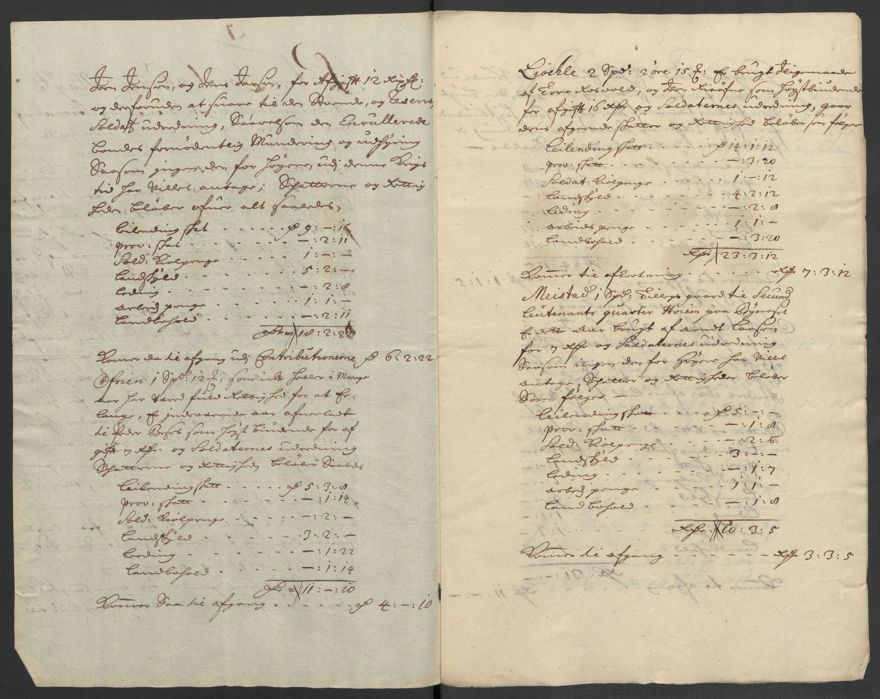 Rentekammeret inntil 1814, Reviderte regnskaper, Fogderegnskap, AV/RA-EA-4092/R61/L4112: Fogderegnskap Strinda og Selbu, 1711, p. 203