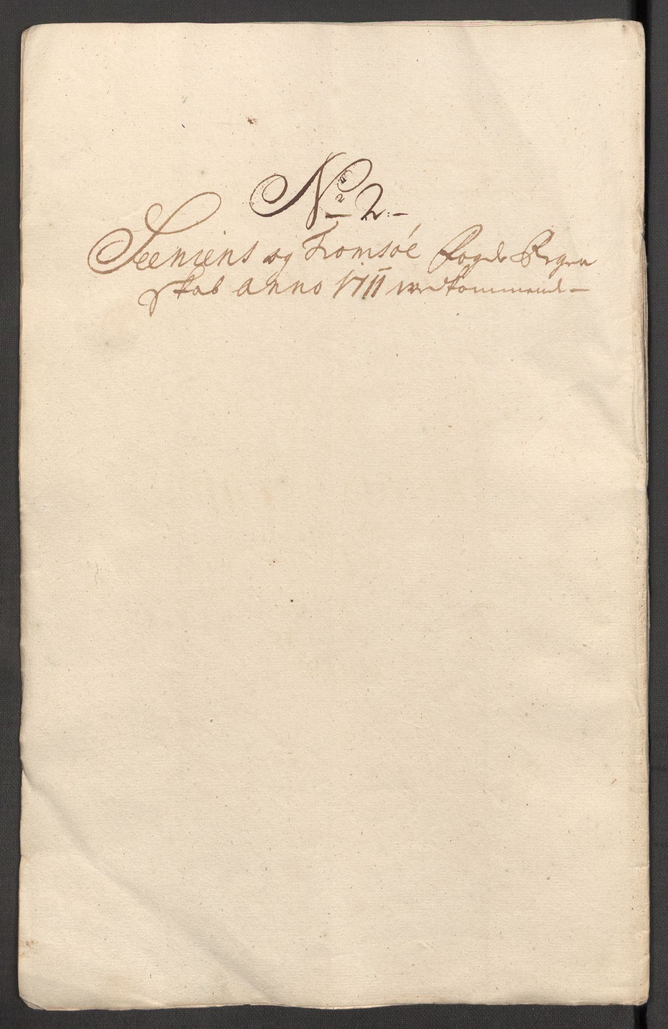 Rentekammeret inntil 1814, Reviderte regnskaper, Fogderegnskap, AV/RA-EA-4092/R68/L4758: Fogderegnskap Senja og Troms, 1711-1712, p. 41