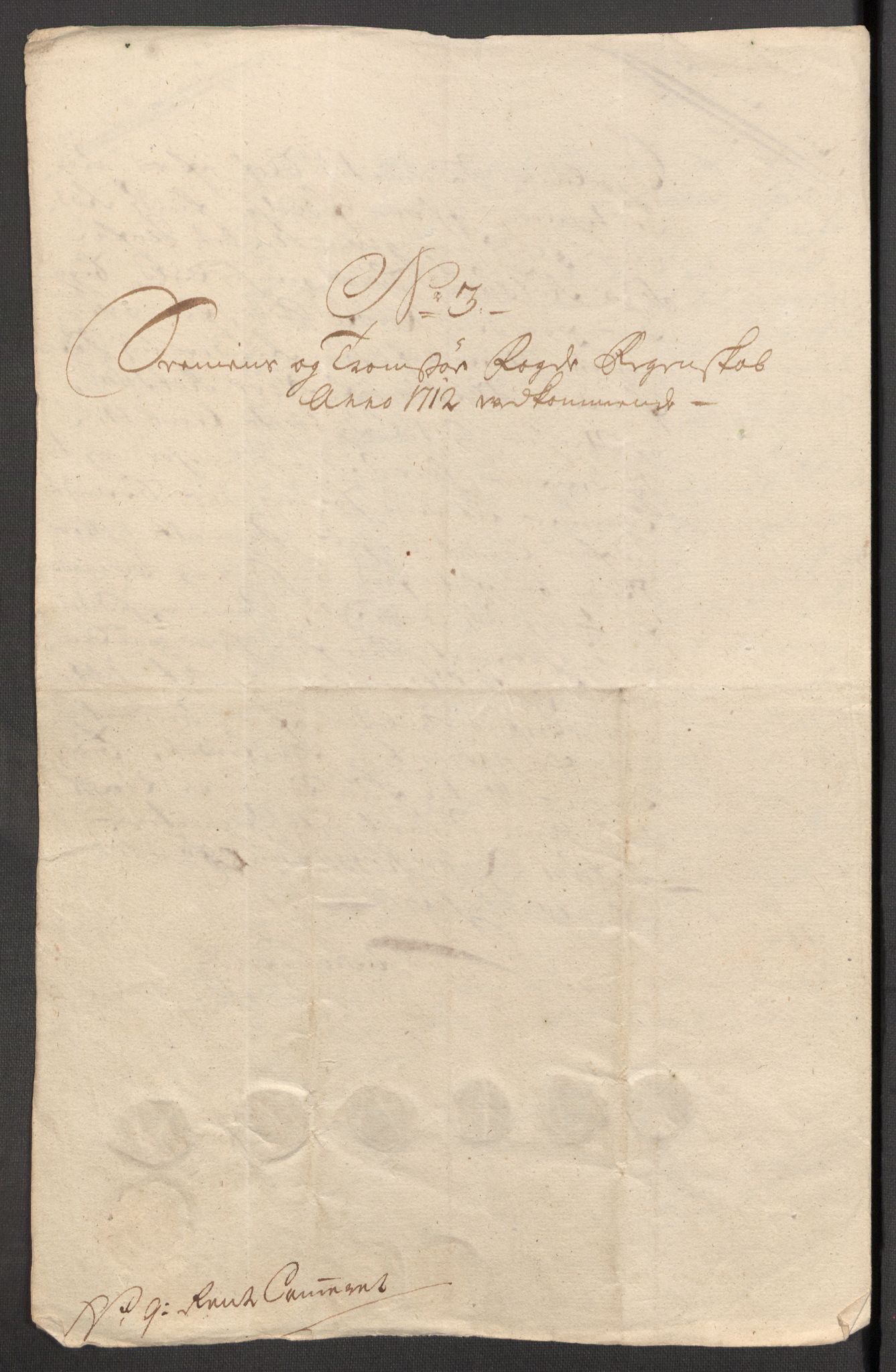 Rentekammeret inntil 1814, Reviderte regnskaper, Fogderegnskap, AV/RA-EA-4092/R68/L4758: Fogderegnskap Senja og Troms, 1711-1712, p. 319