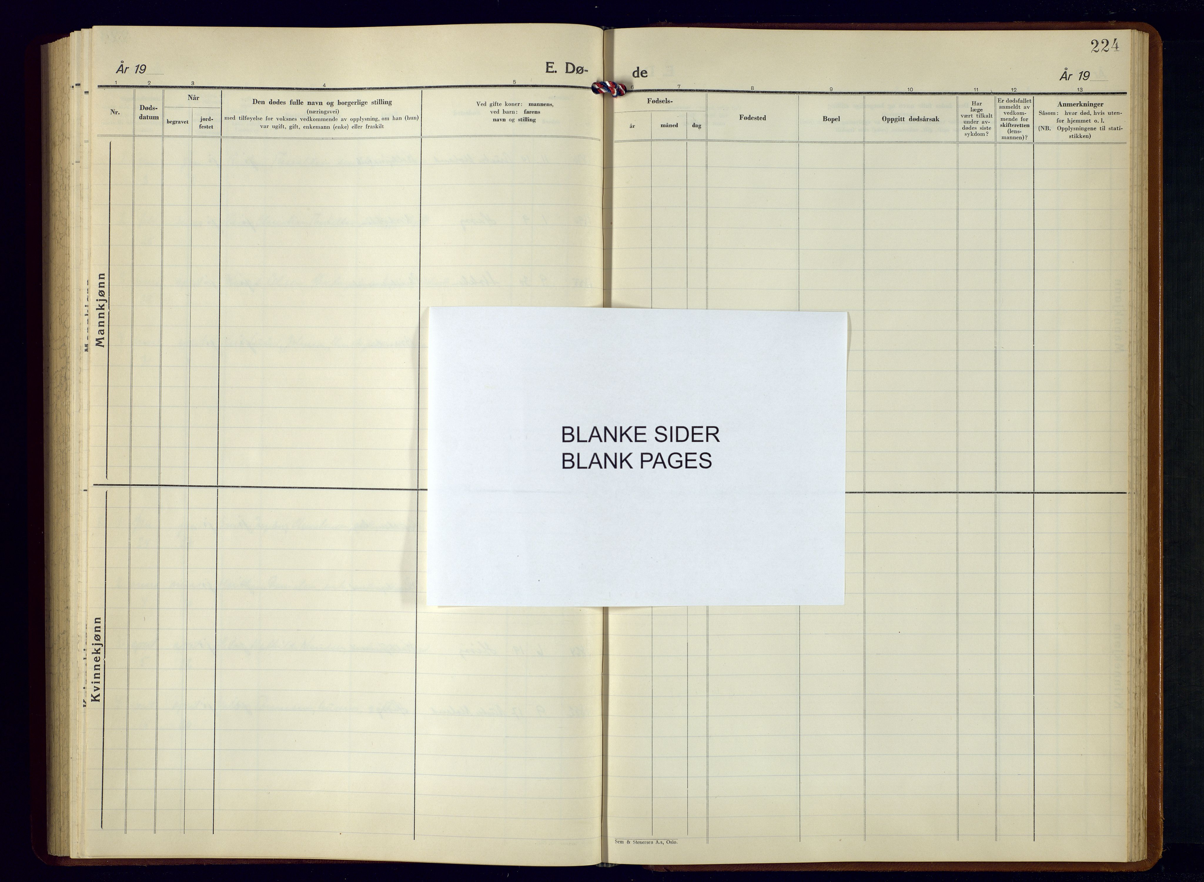 Hisøy sokneprestkontor, AV/SAK-1111-0020/F/Fb/L0006: Parish register (copy) no. B-6, 1947-1968