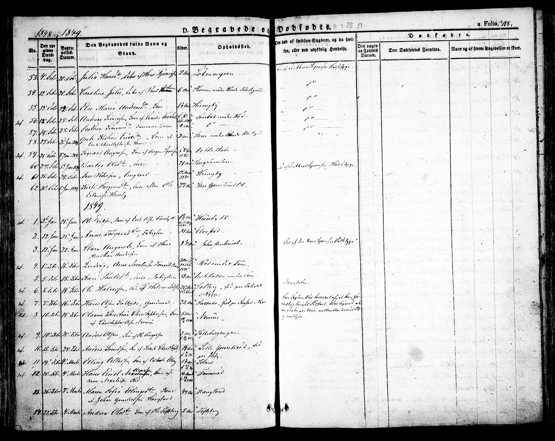 Råde prestekontor kirkebøker, SAO/A-2009/F/Fa/L0005: Parish register (official) no. 5, 1830-1853, p. 348